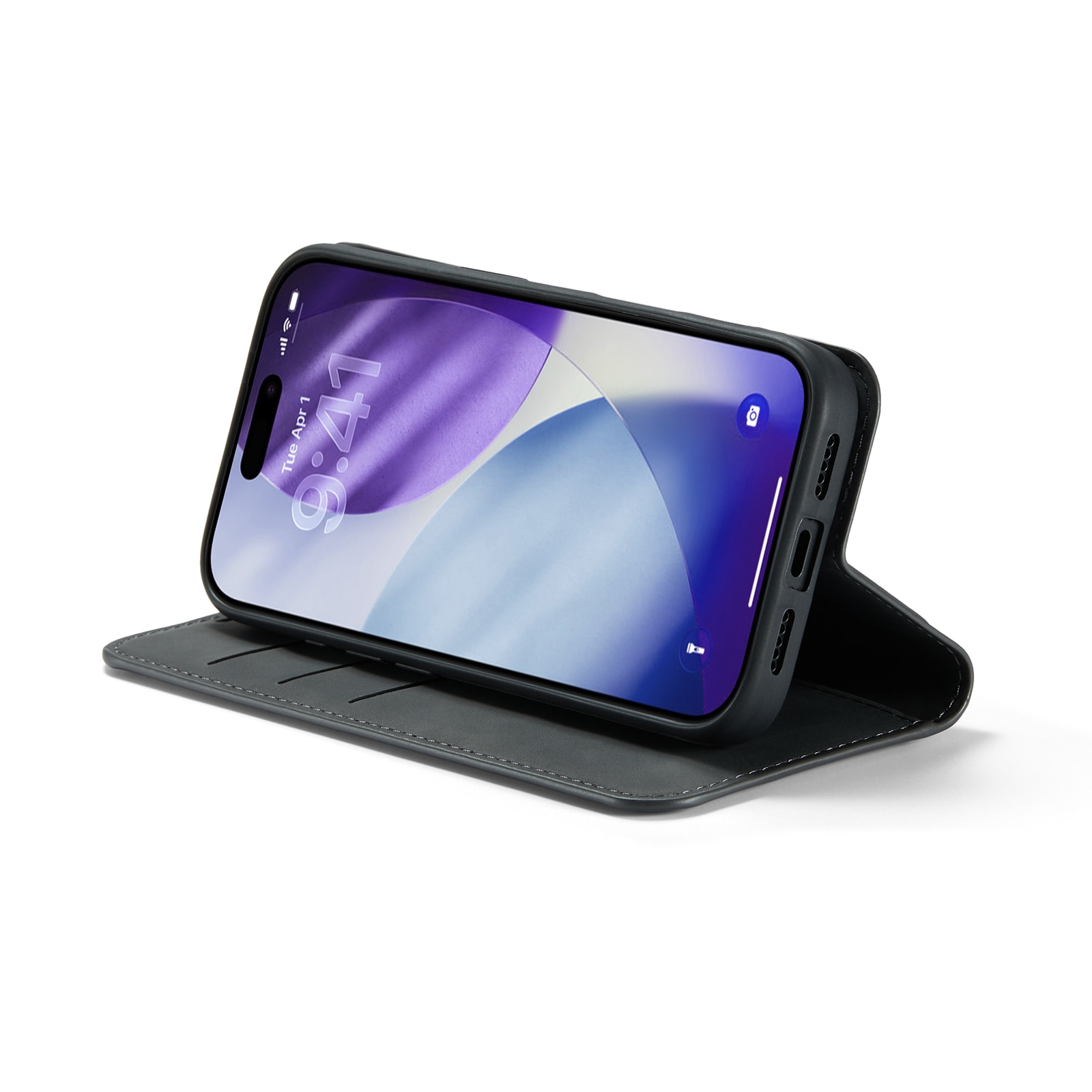 iPhone 17 Pro Max Slim Mobilfodral Svart