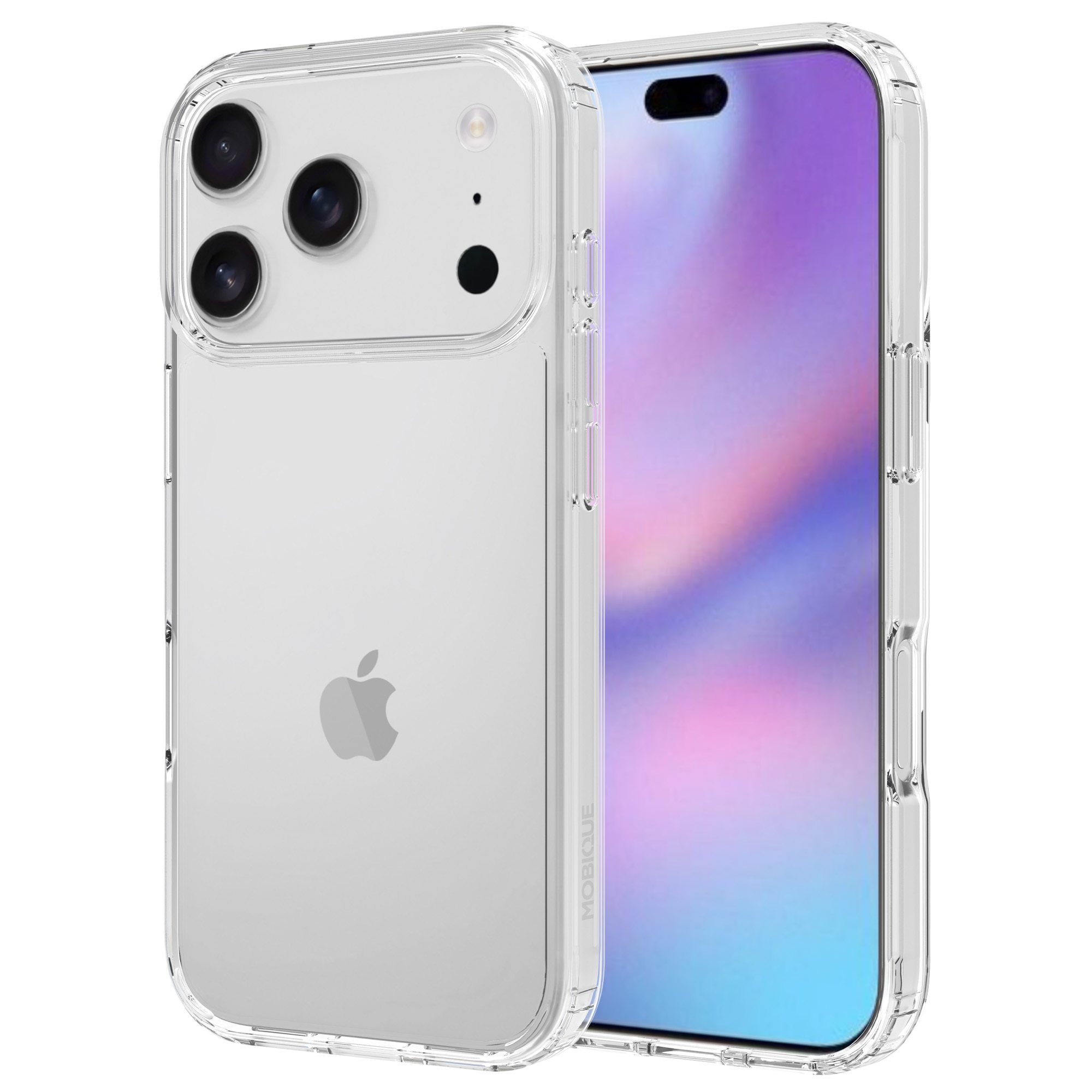 Hybridskal iPhone 17 Pro Max Genomskinlig