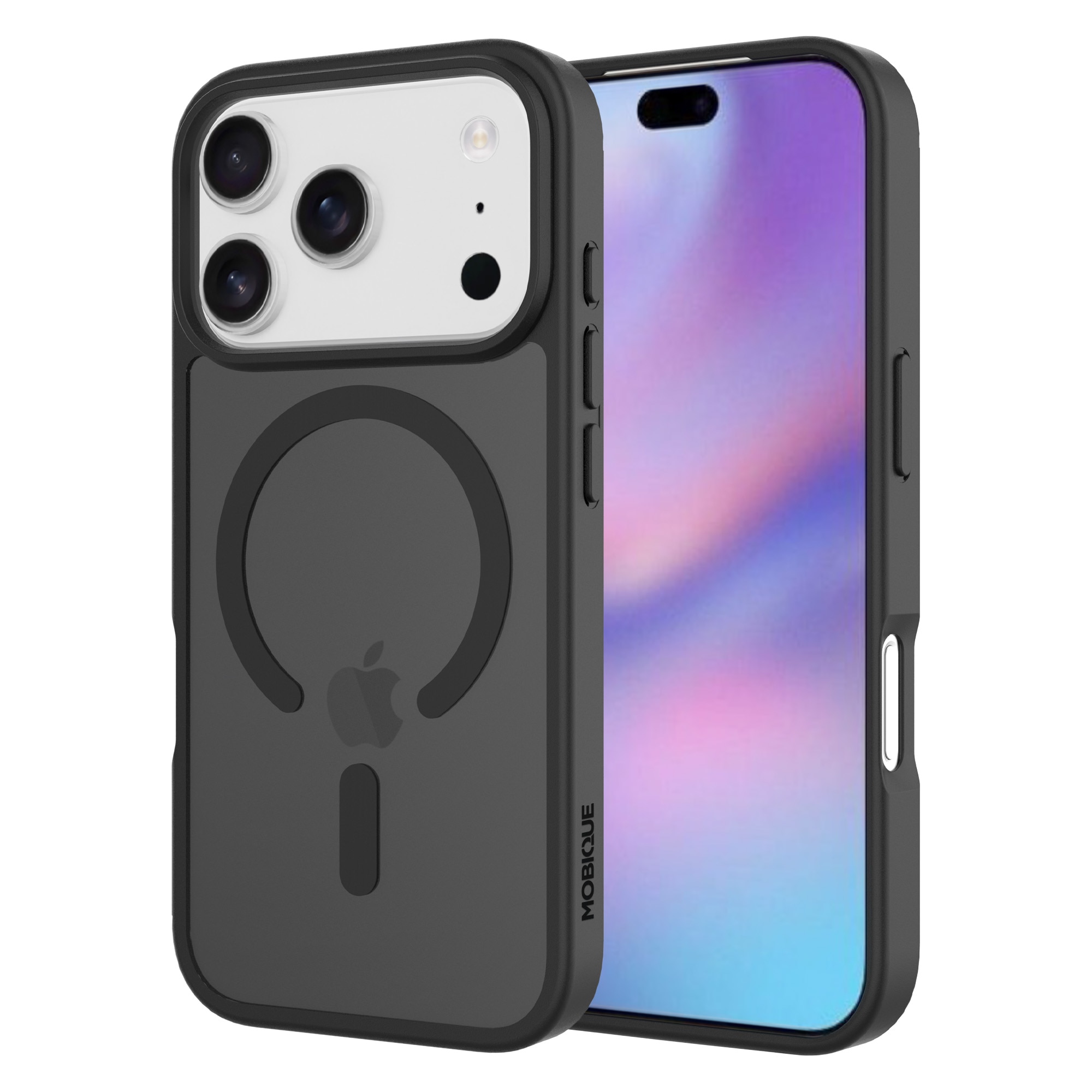 Magnetic Hybrid Skal iPhone 17 Pro Max Frosted Black