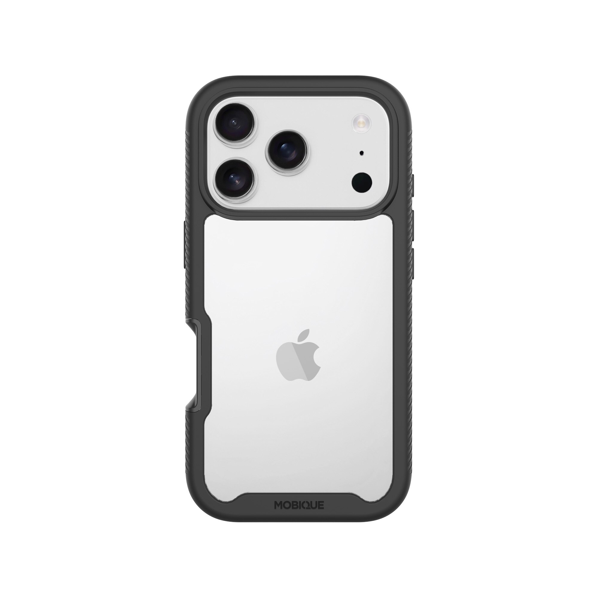 Full Protection Case iPhone 17 Pro Max Svart/transparent