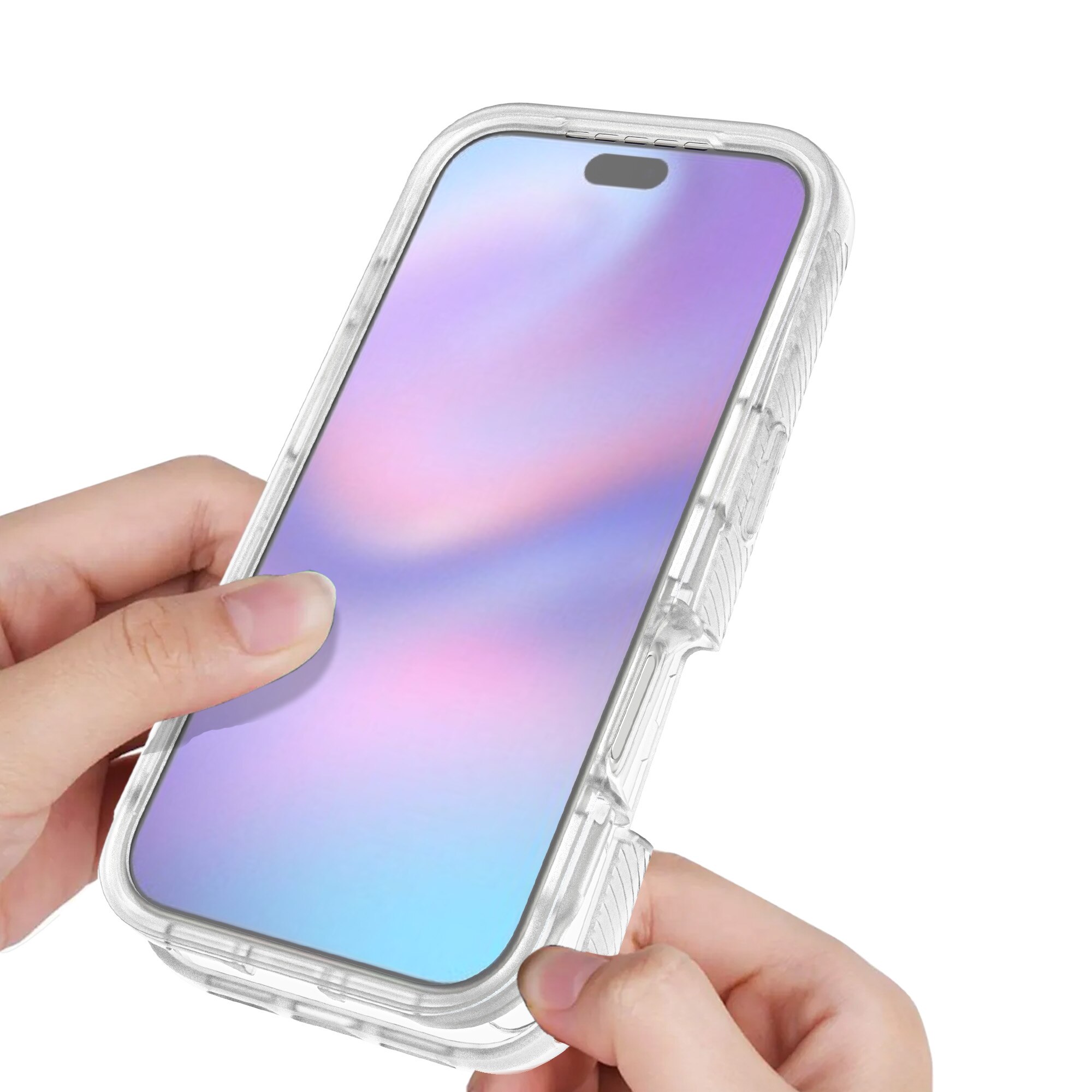 Full Protection Case iPhone 17 Pro Max Genomskinlig