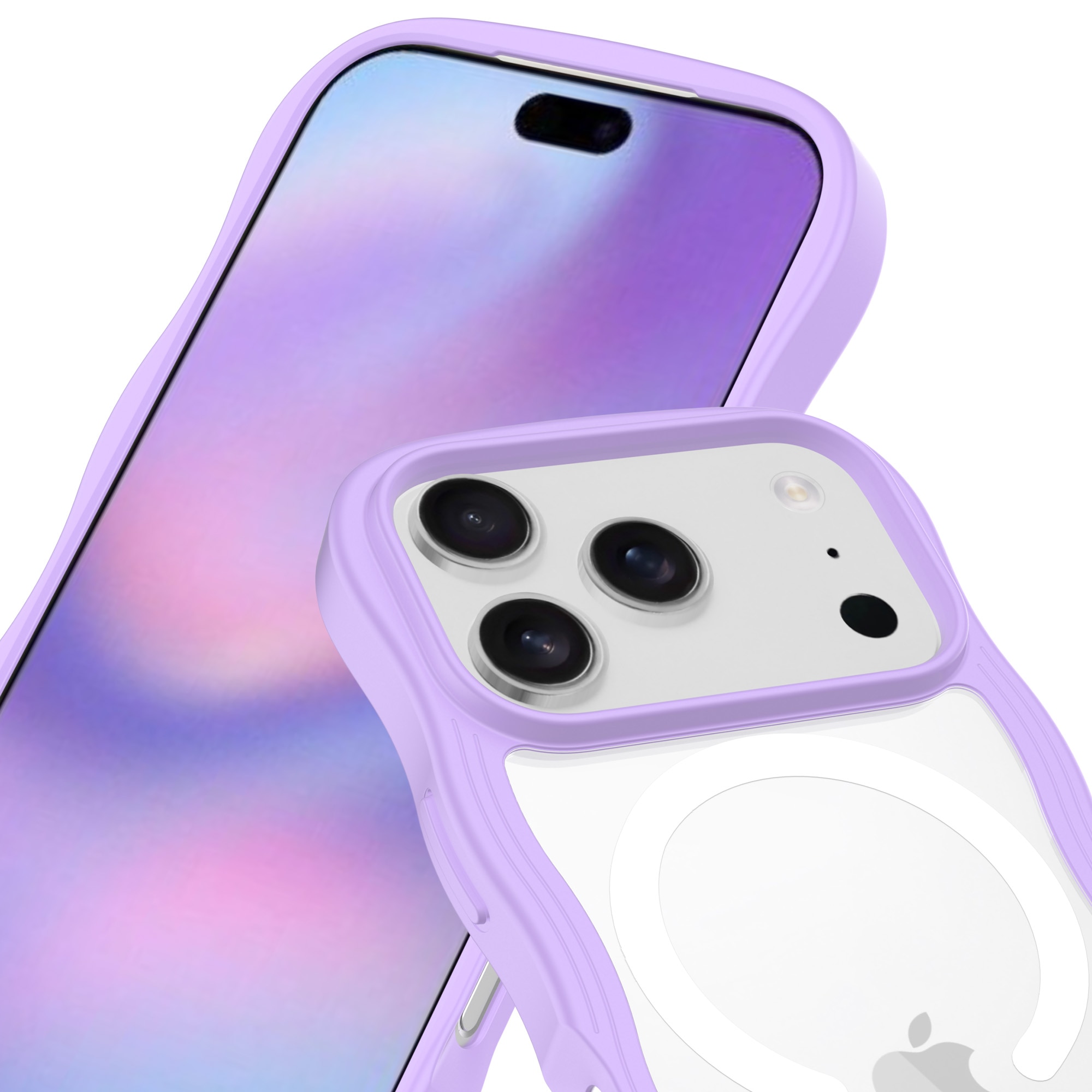 The Wave Mag Case iPhone 17 Pro Lila
