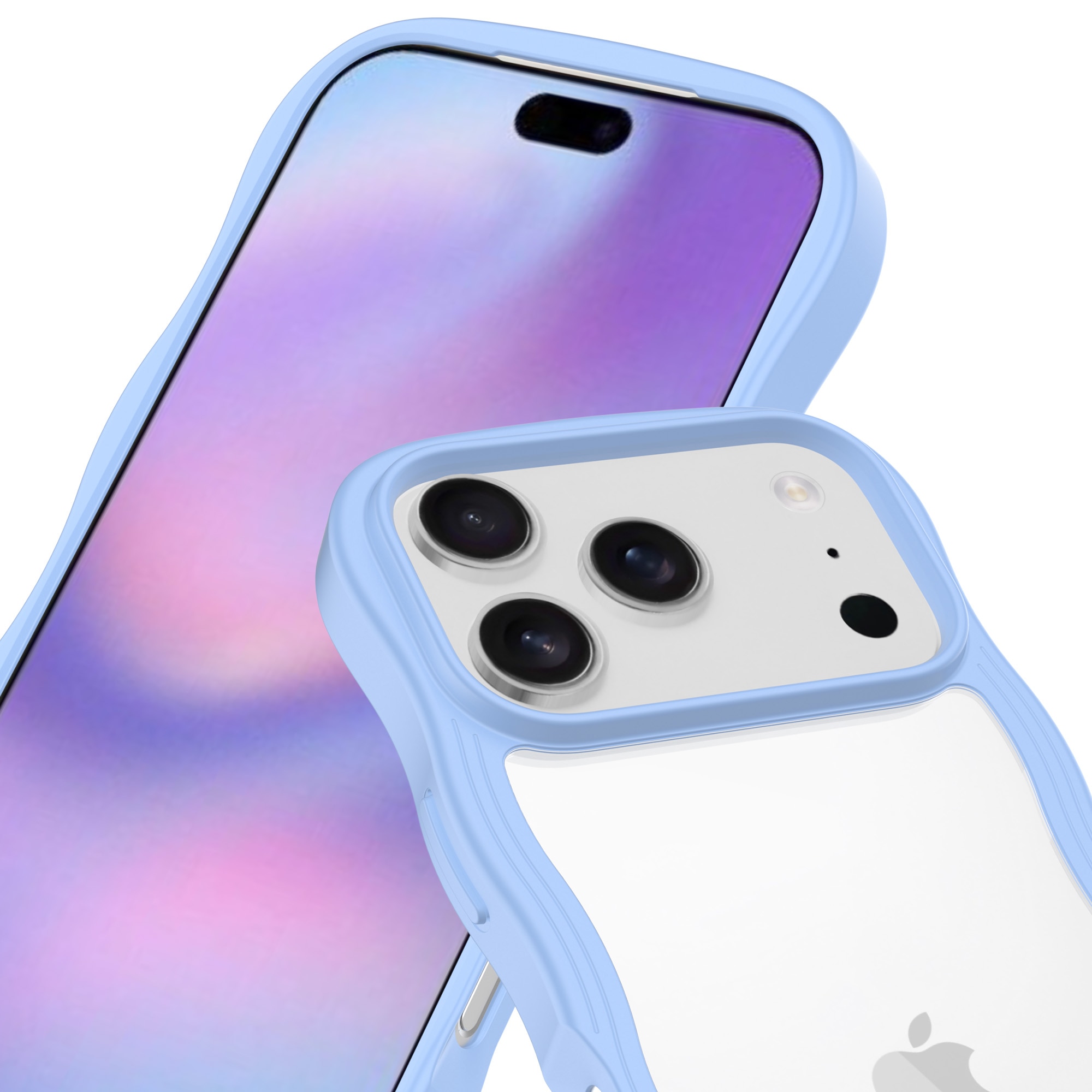 The Wave Case iPhone 17 Pro Blå