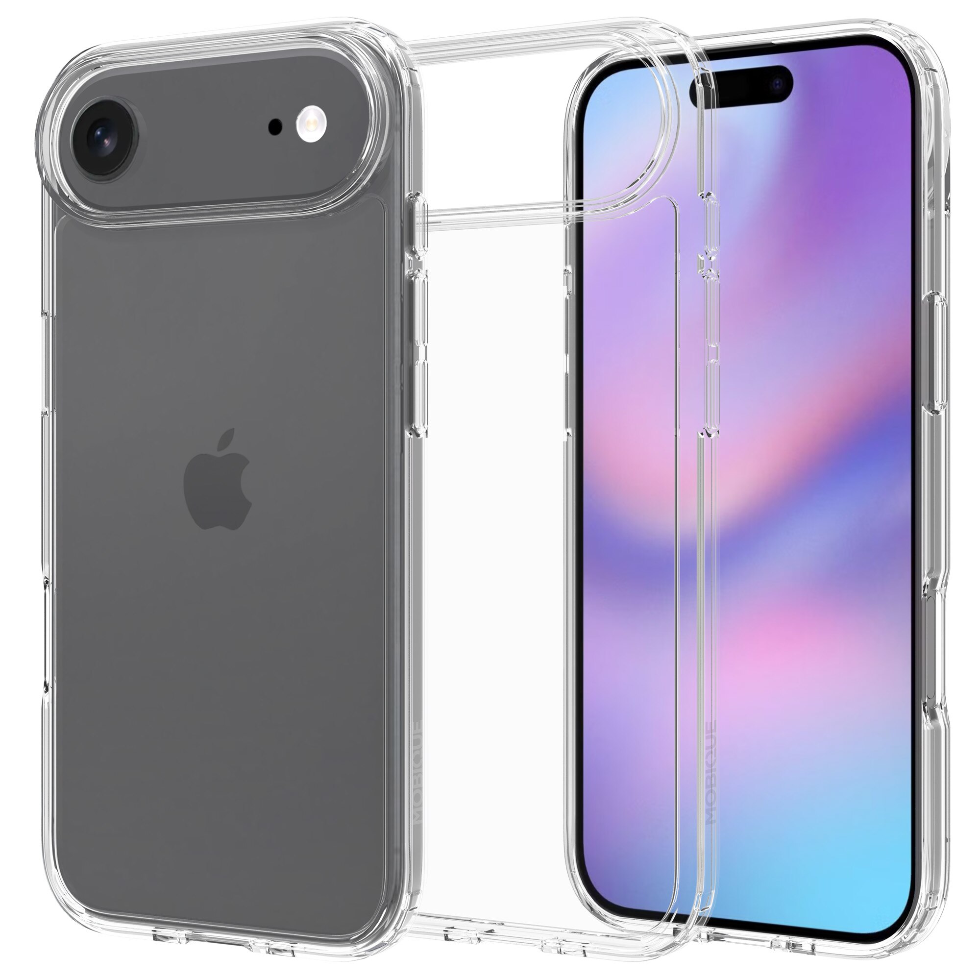 Hybridskal iPhone 17 Air Genomskinlig