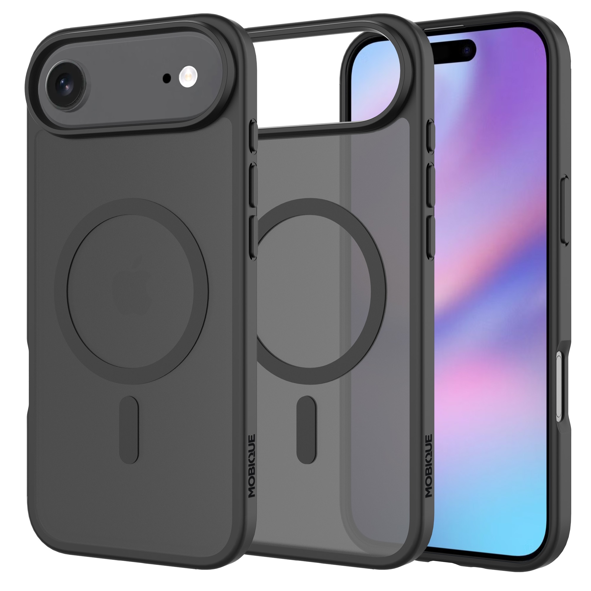 Magnetic Hybrid Skal iPhone 17 Air Frosted Black
