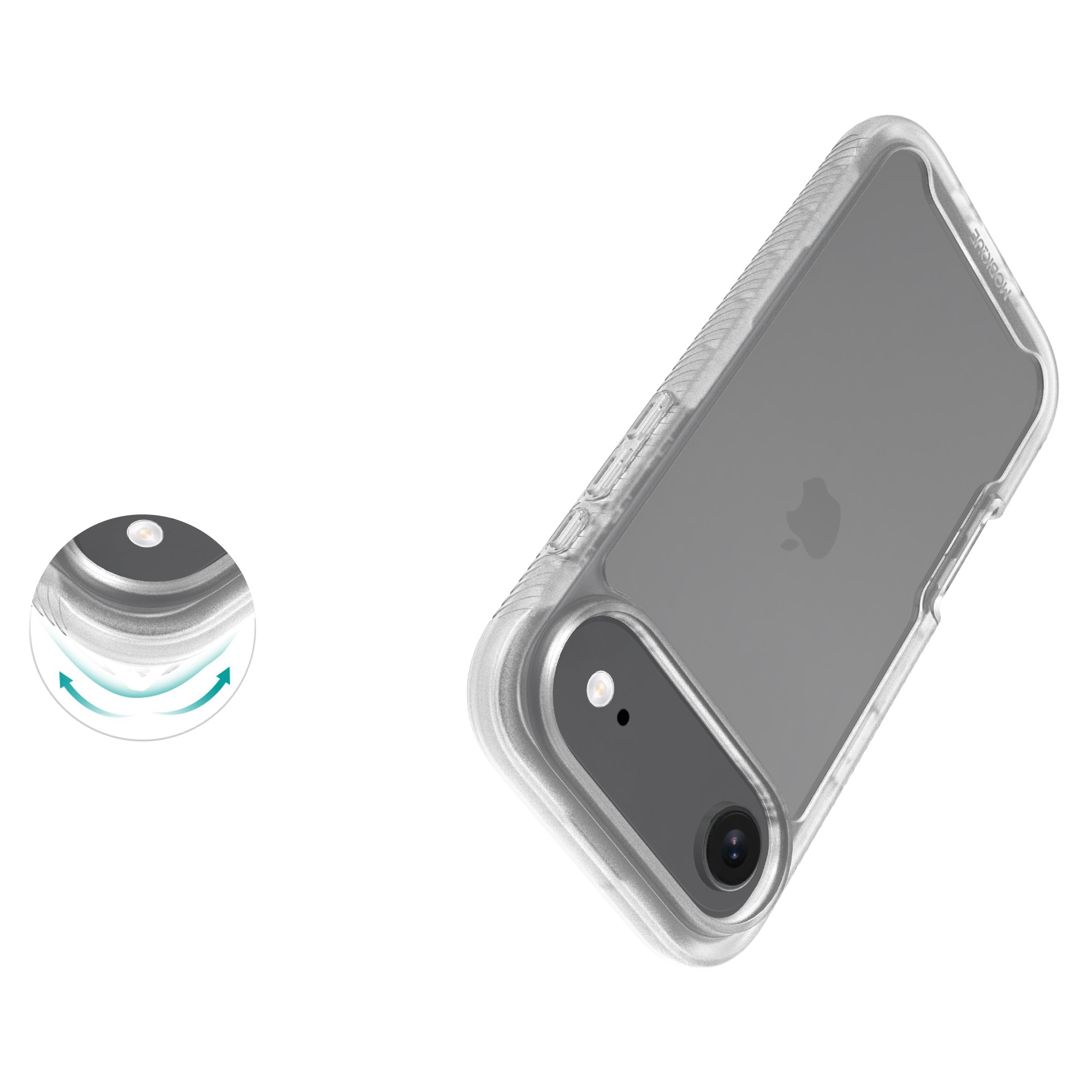 Full Protection Case iPhone 17 Air Genomskinlig