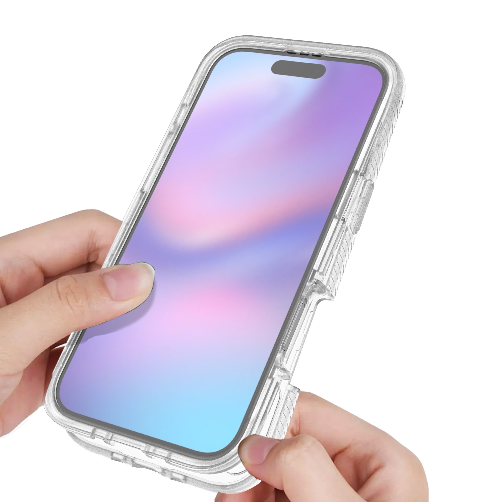 Full Protection Case iPhone 17 Air Genomskinlig