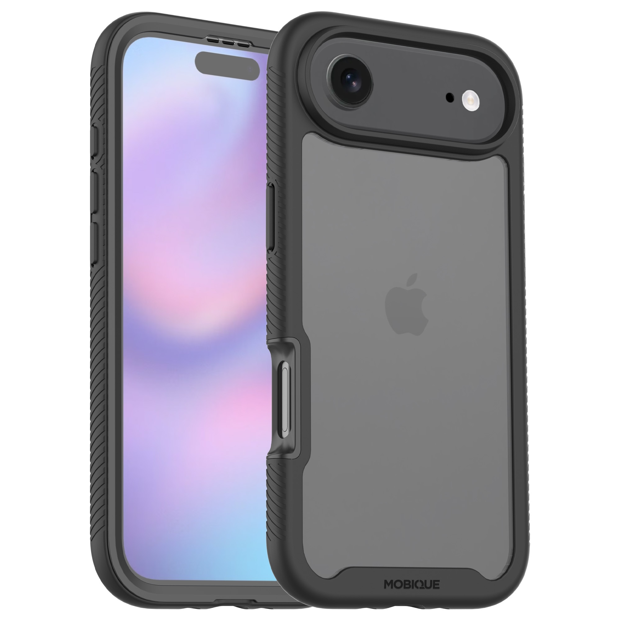 Full Protection Case iPhone 17 Air Svart/transparent