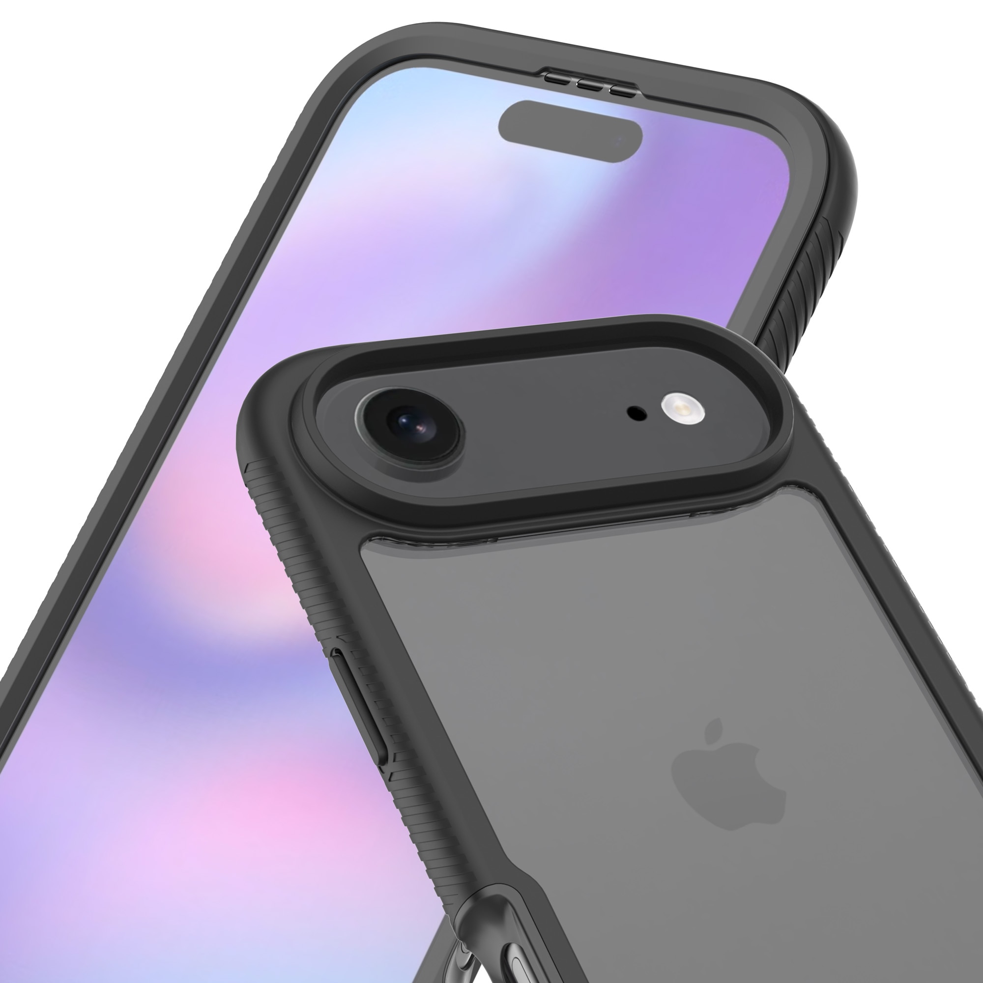 Full Protection Case iPhone 17 Air Svart/transparent