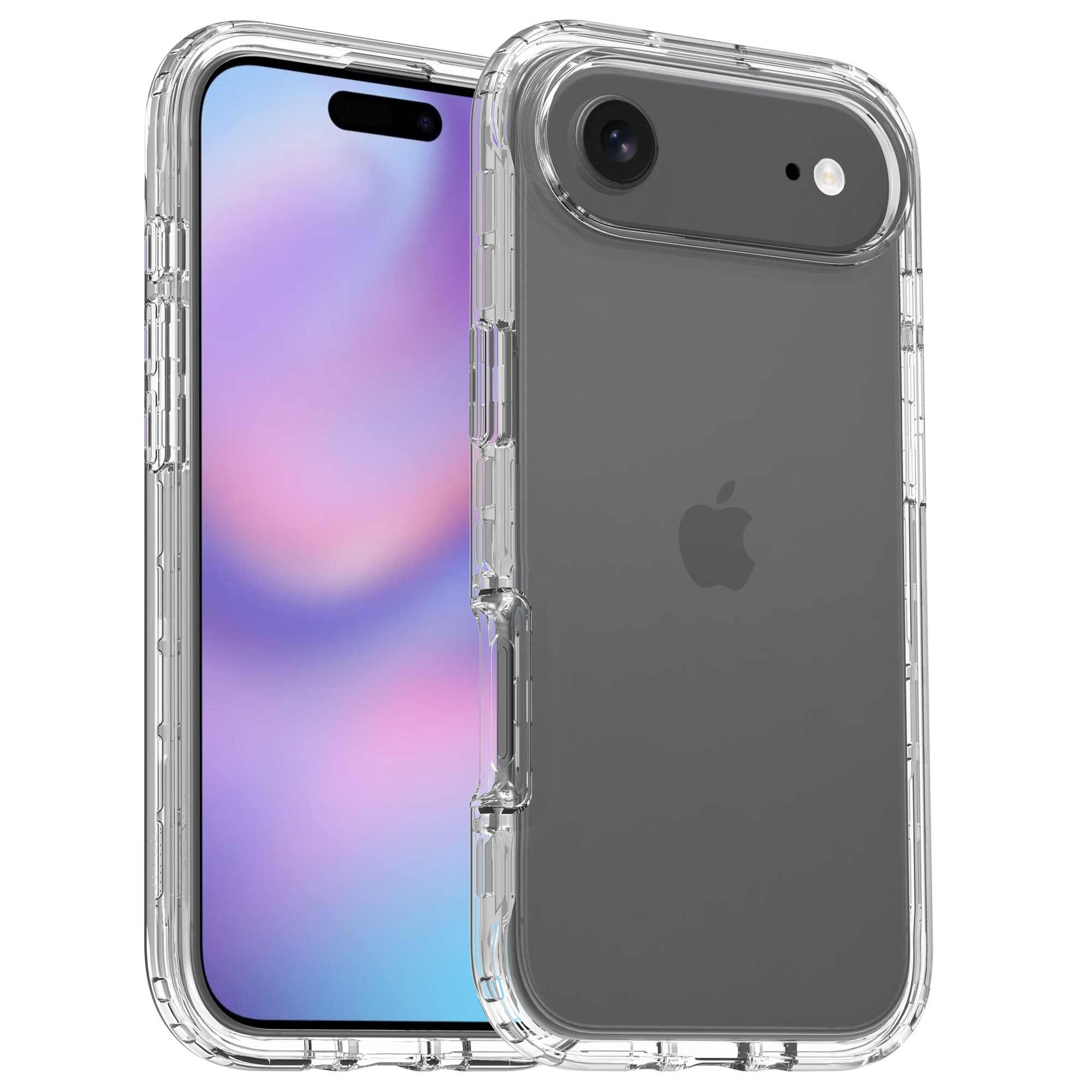 Full Cover Skal iPhone 17 Air Genomskinlig