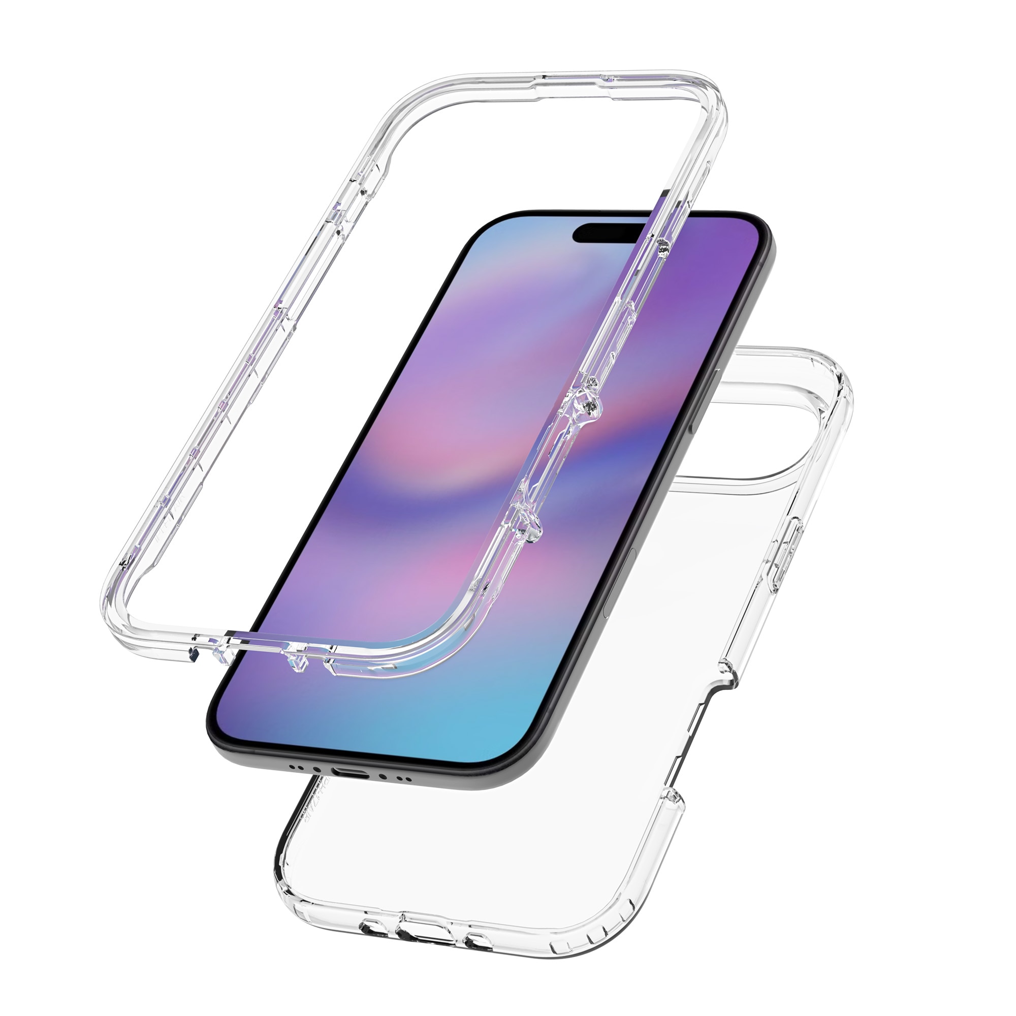 Full Cover Skal iPhone 17 Air Genomskinlig