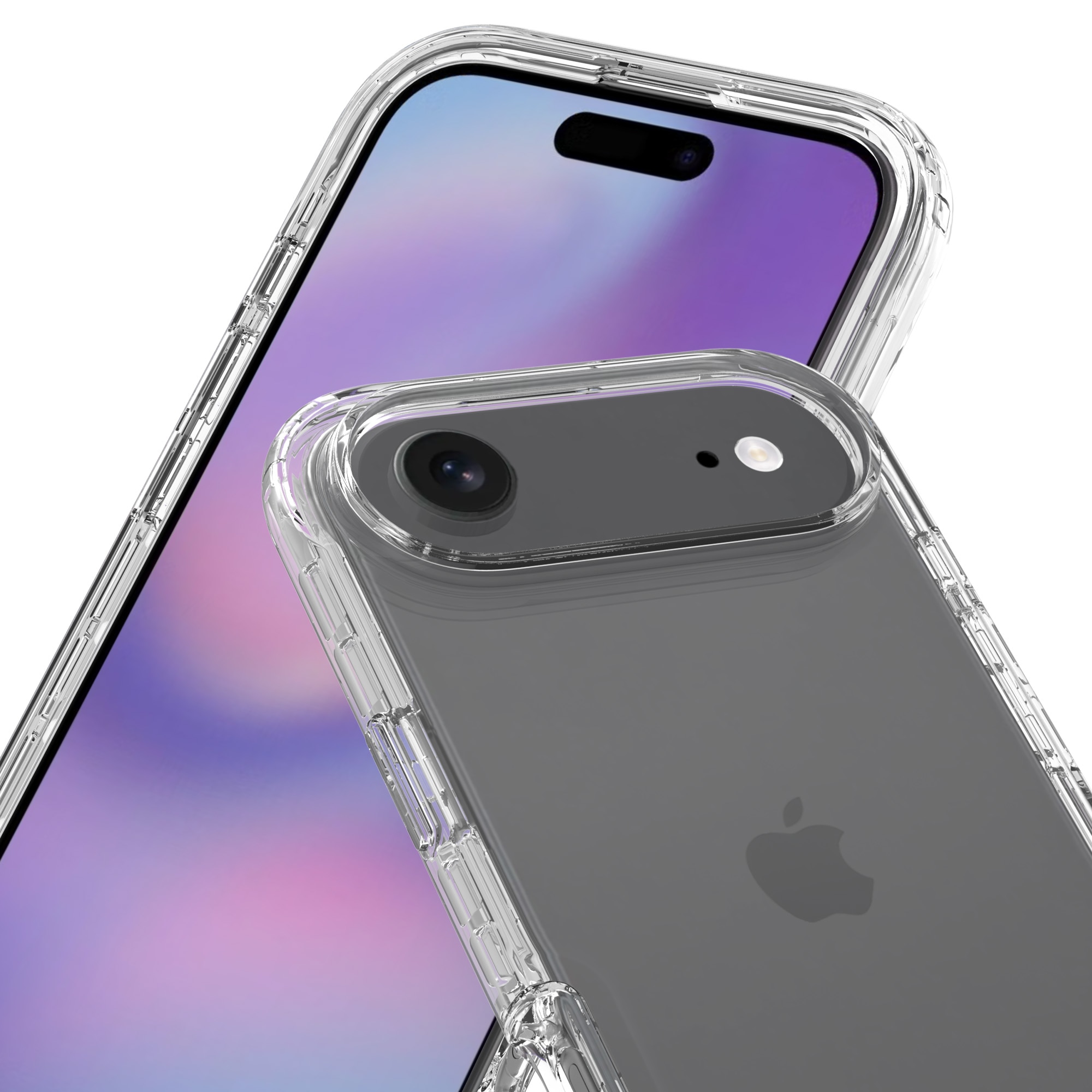 Full Cover Skal iPhone 17 Air Genomskinlig
