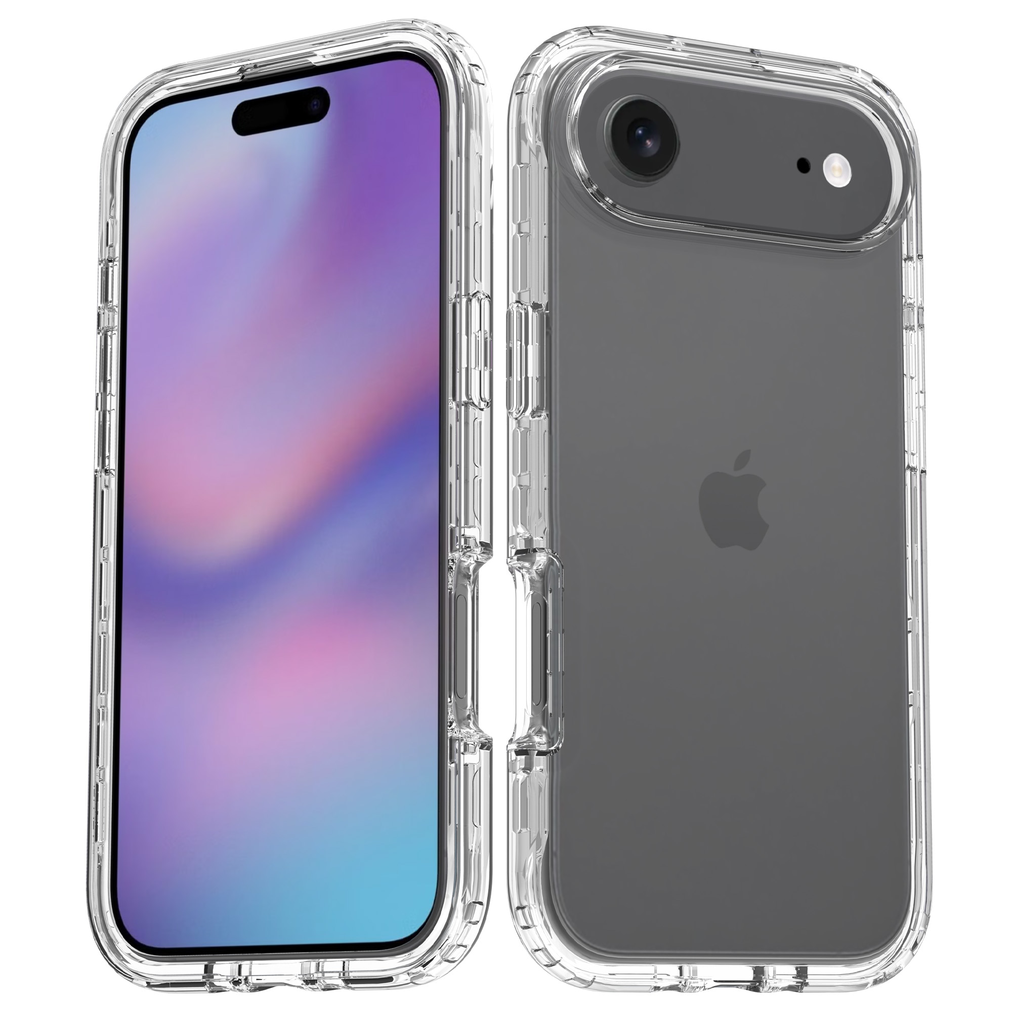 Full Cover Skal iPhone 17 Air Genomskinlig