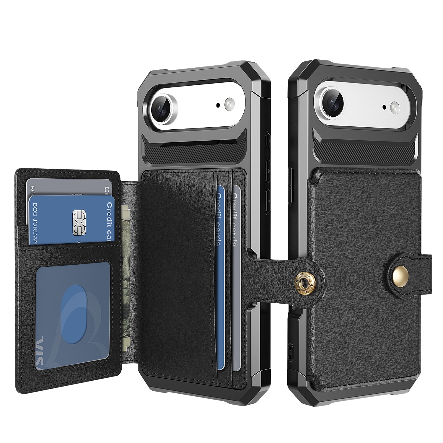 Tough Multi-slot Case iPhone Air Svart