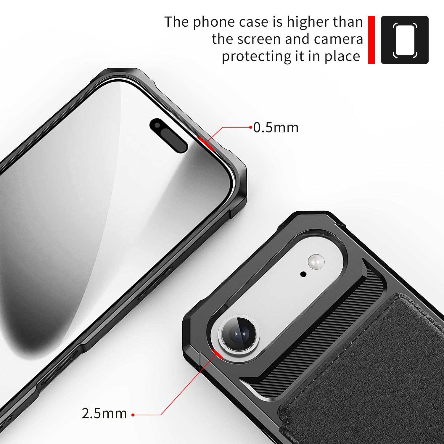 Tough Multi-slot Case iPhone Air Svart