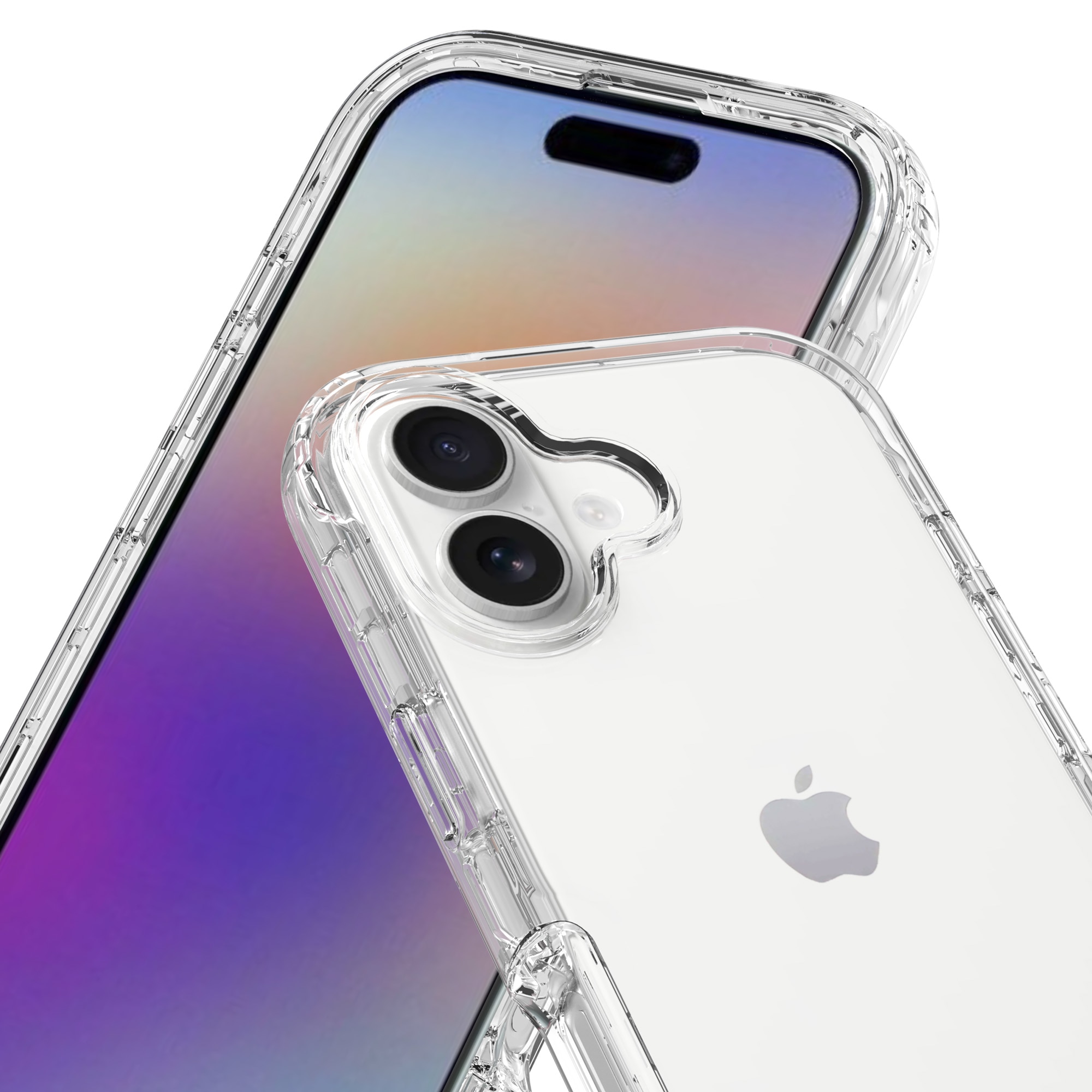 Full Cover Skal iPhone 17 Genomskinlig