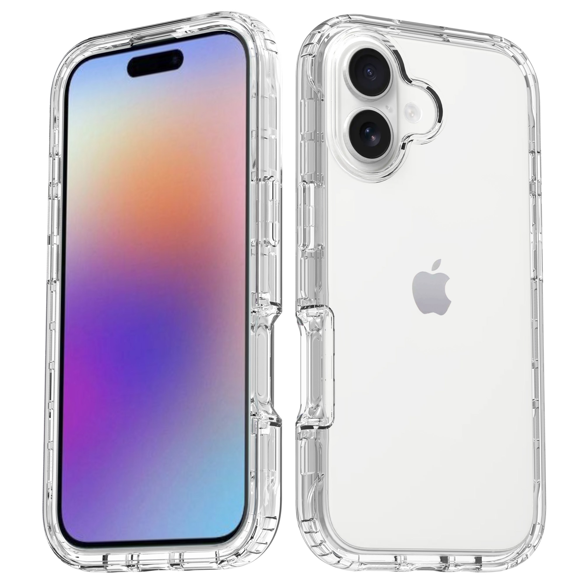 Full Cover Skal iPhone 17 Genomskinlig