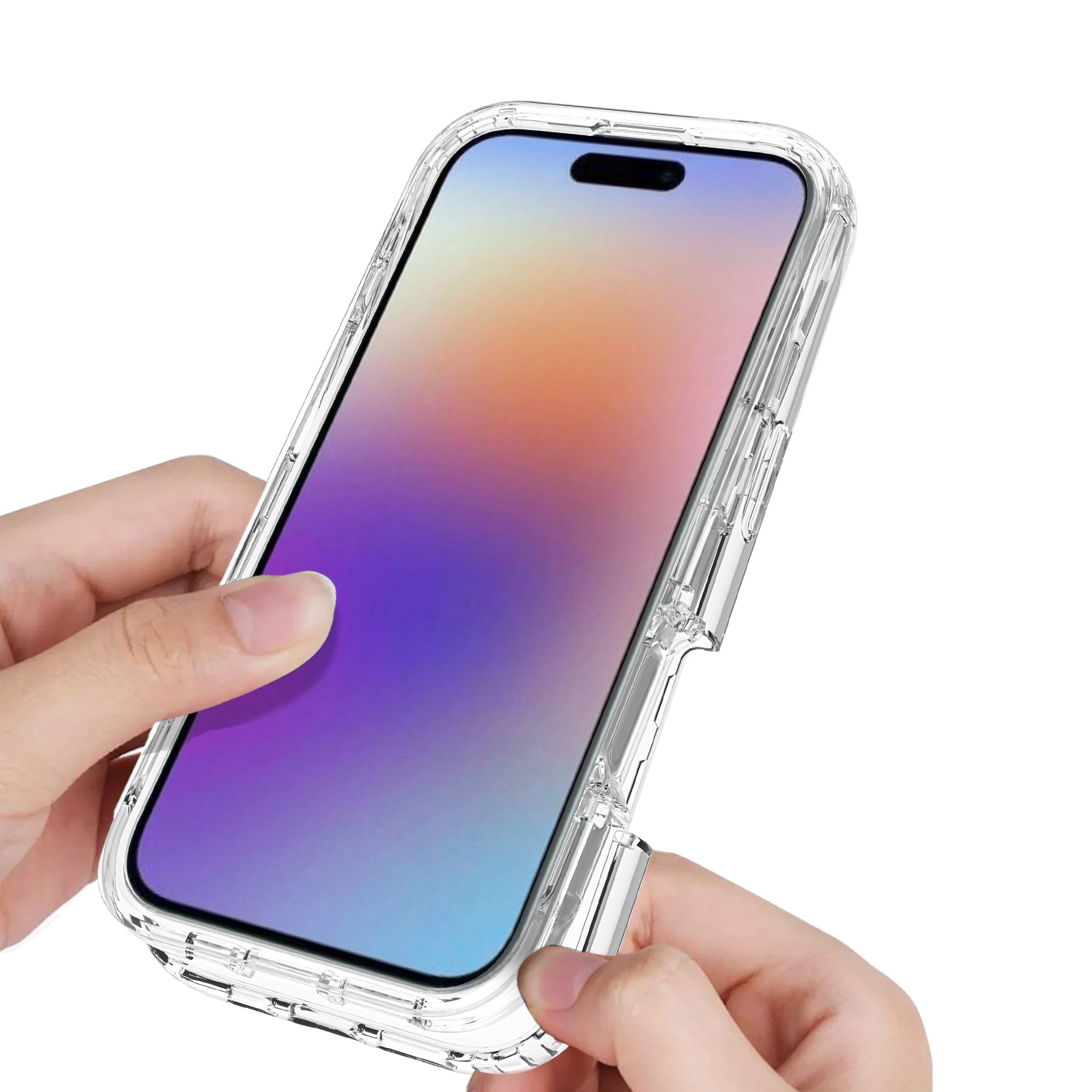Full Cover Skal iPhone 17 Genomskinlig