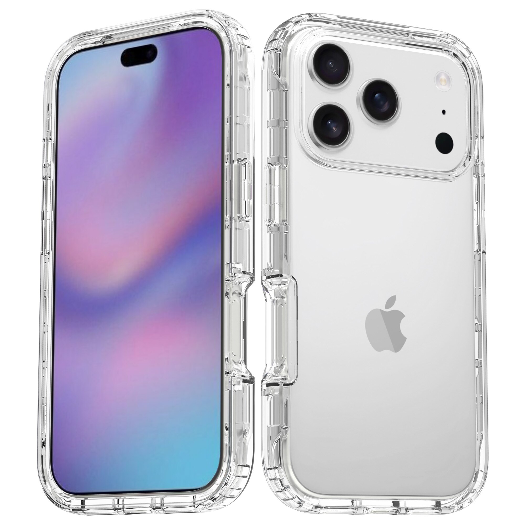 Full Cover Skal iPhone 17 Pro Max Genomskinlig