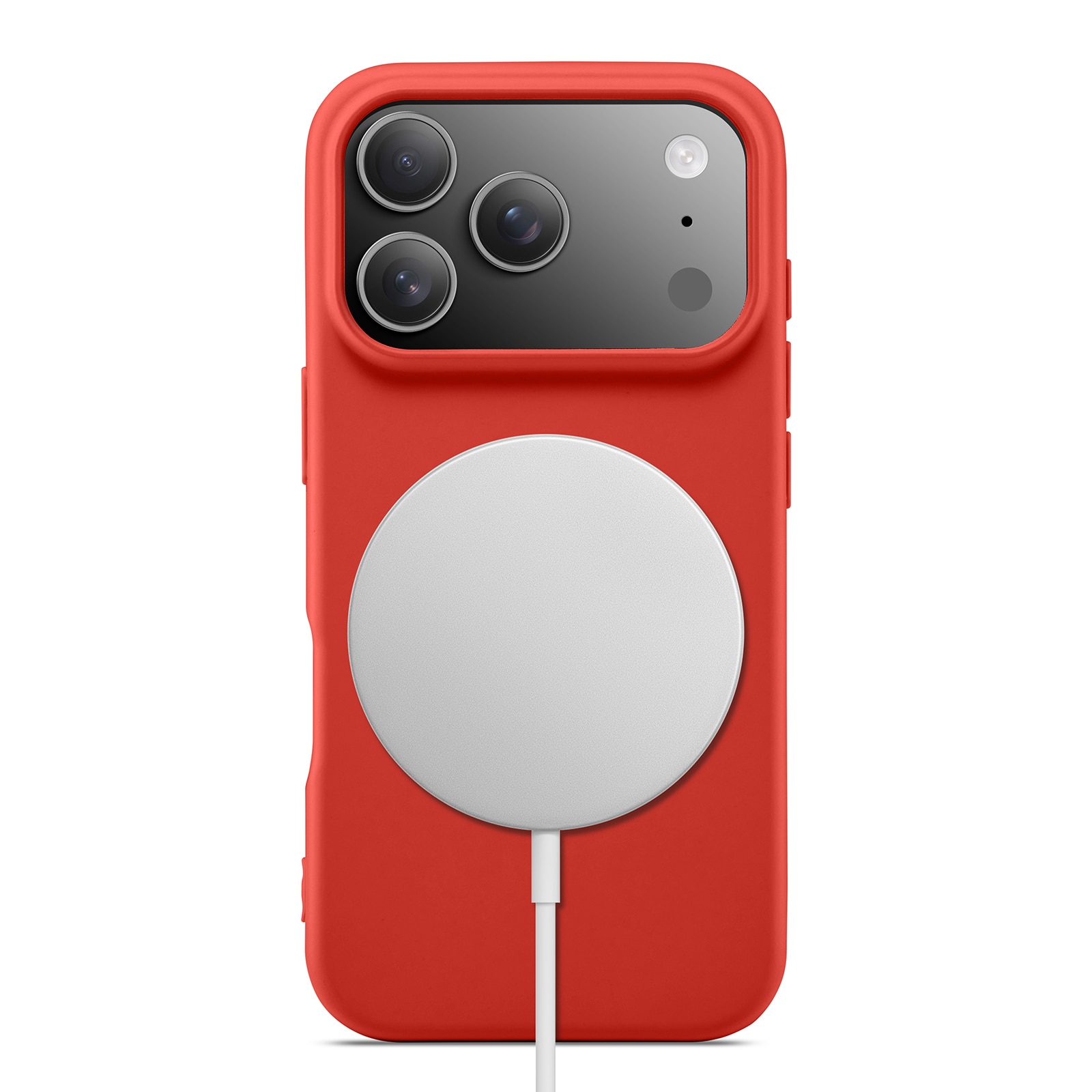 TPU Skal MagSafe iPhone 17 Pro Max Röd