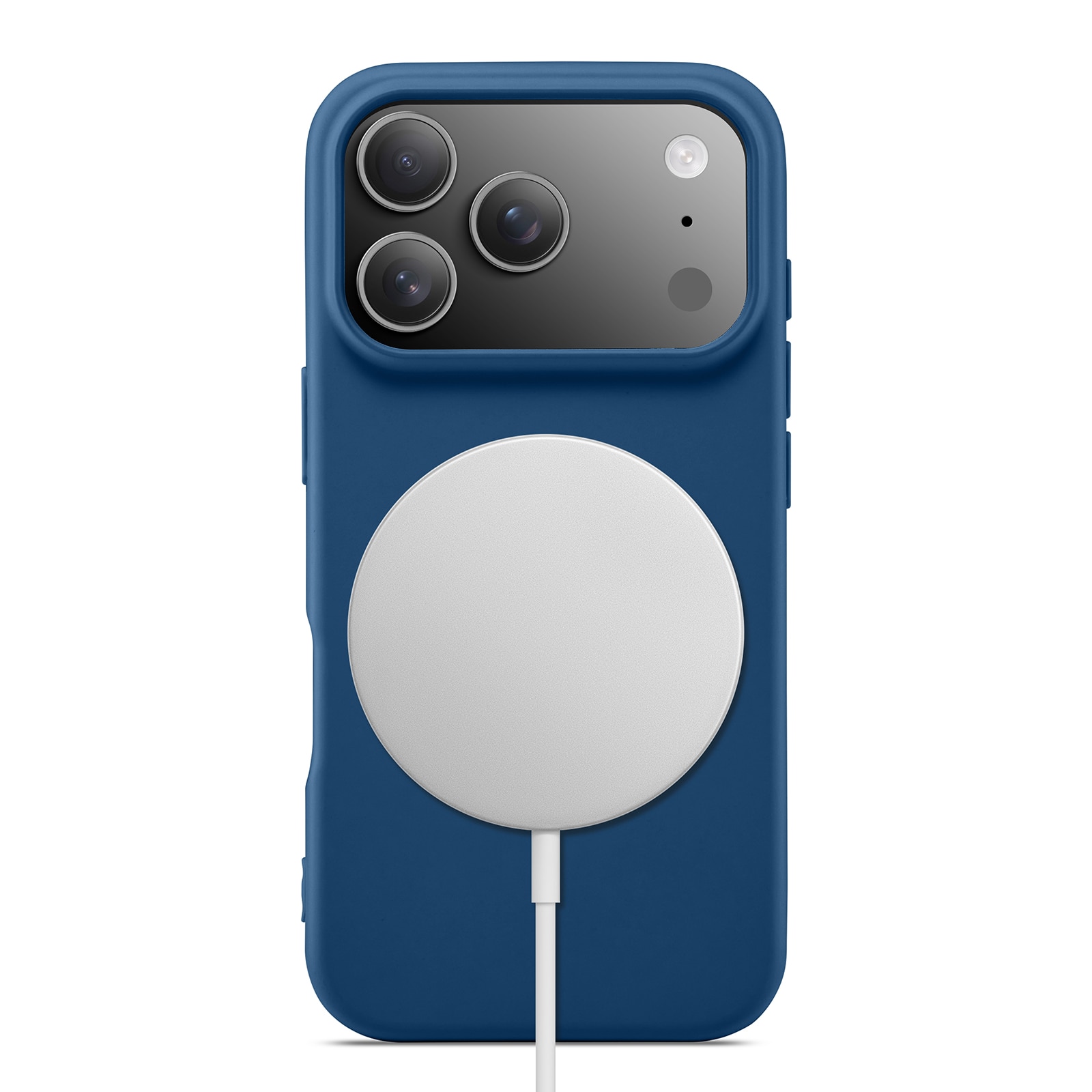 TPU Skal MagSafe iPhone 17 Pro Max Mörkblå