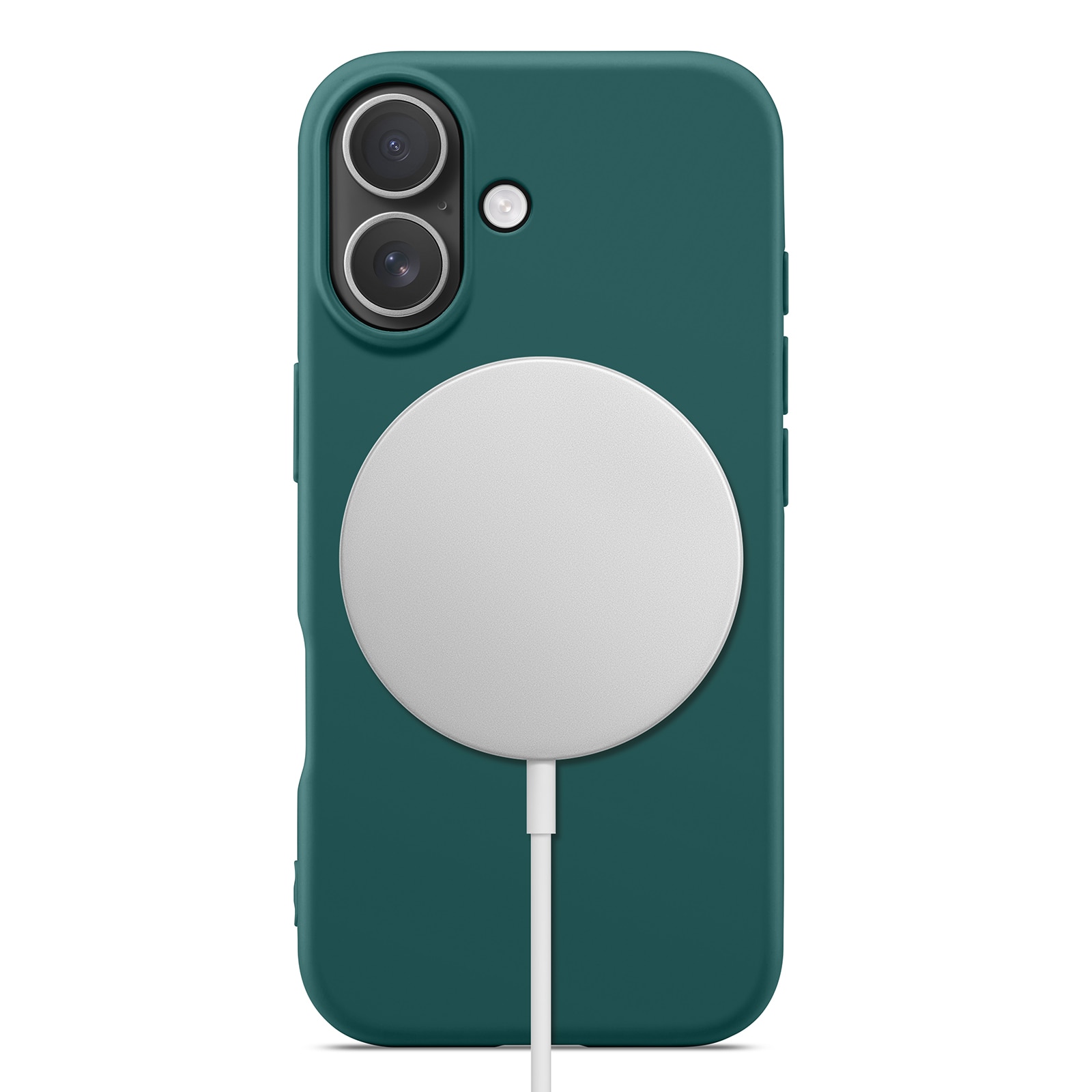 TPU Skal MagSafe iPhone 17 Mörkgrön