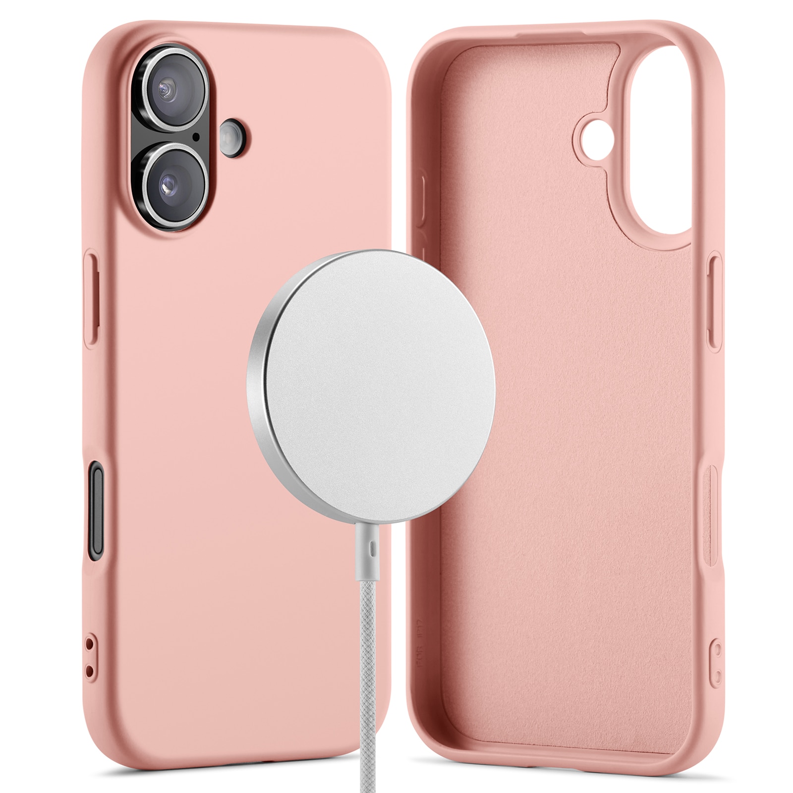 TPU Skal MagSafe iPhone 17 Rosa