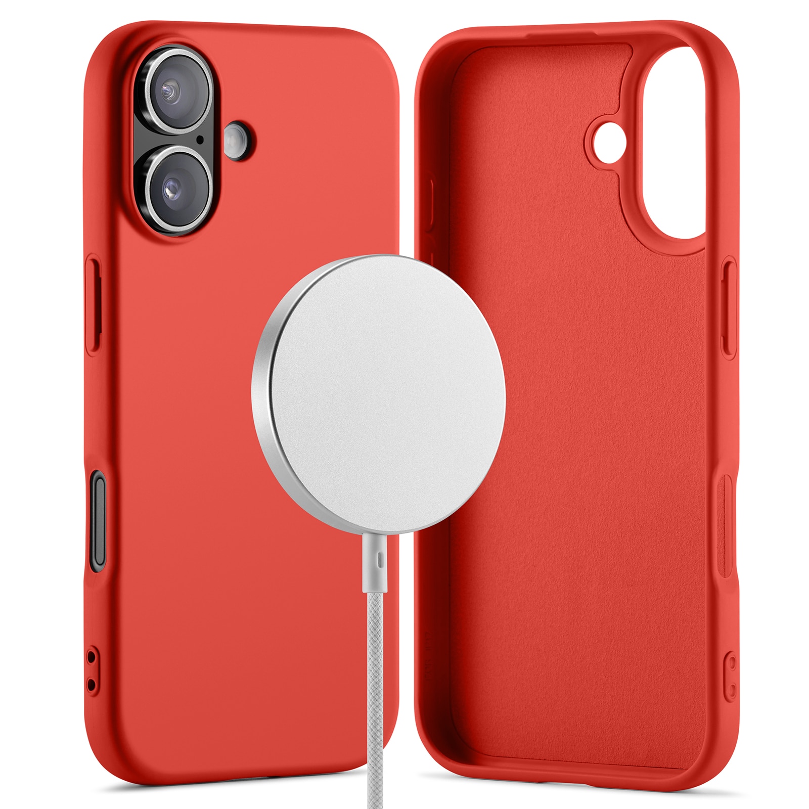 TPU Skal MagSafe iPhone 17 Röd
