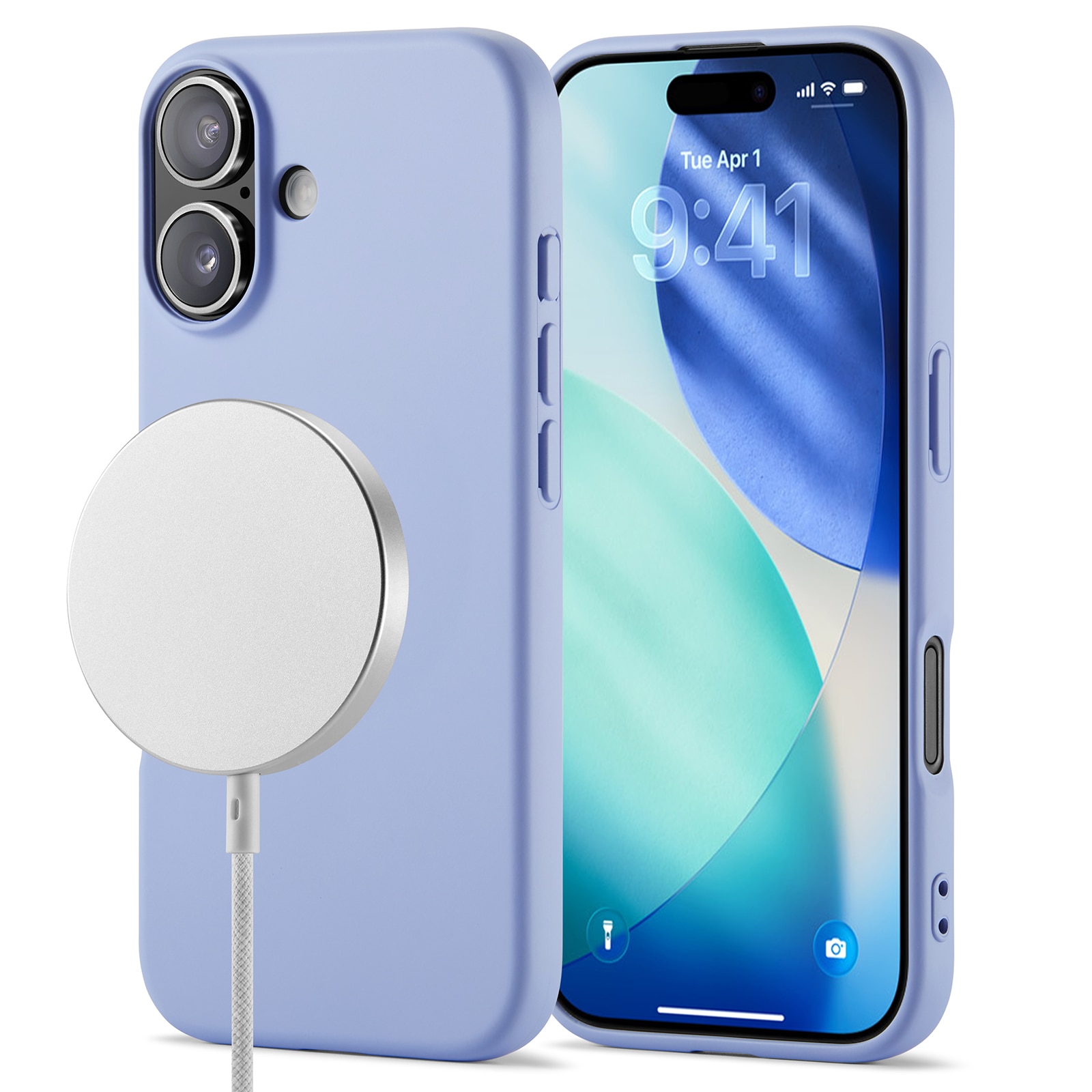 TPU Skal MagSafe iPhone 17 Lila