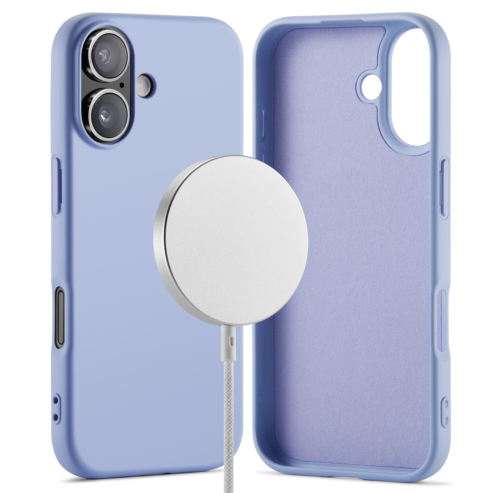TPU Skal MagSafe iPhone 17 Lila