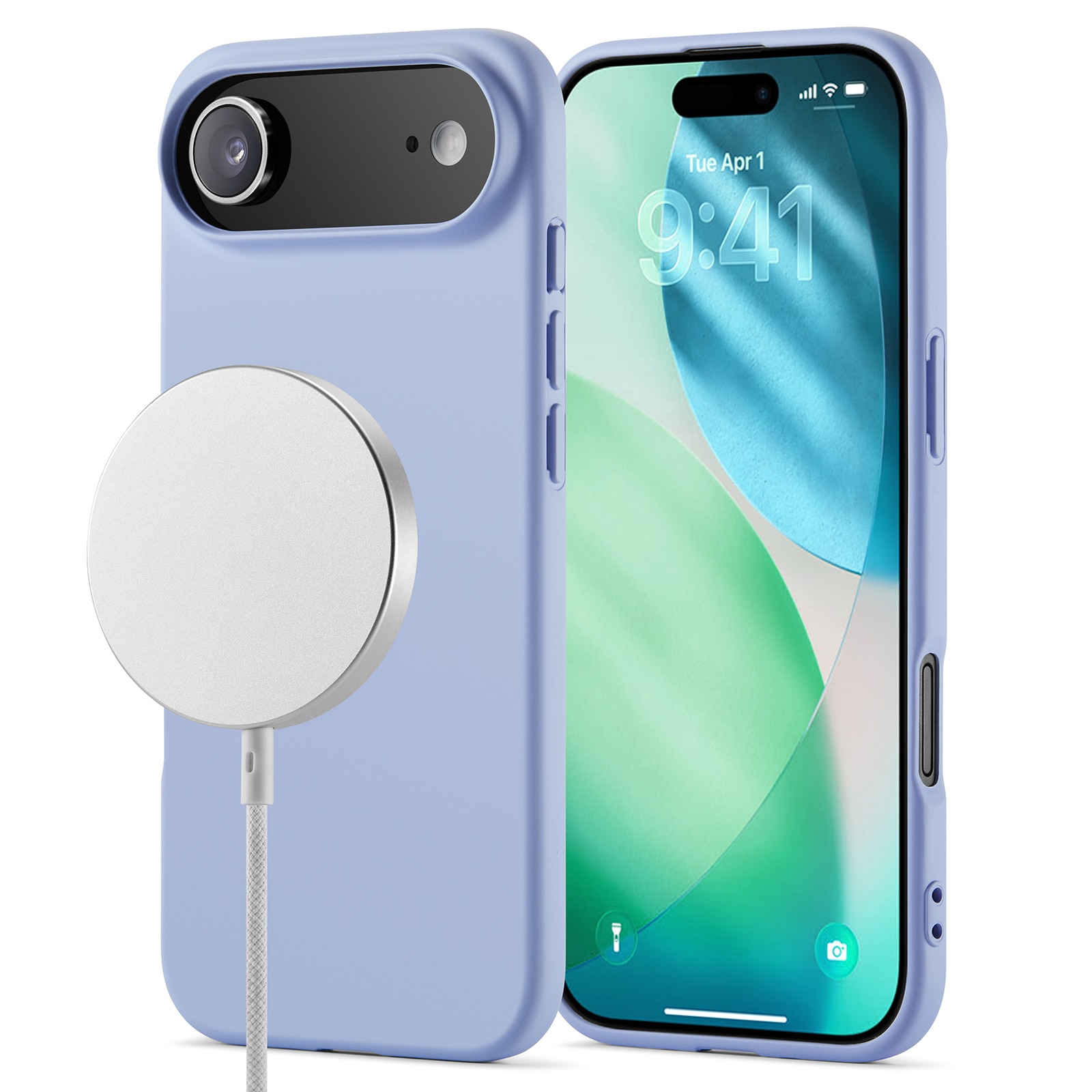 TPU Skal MagSafe iPhone 17 Air Lila