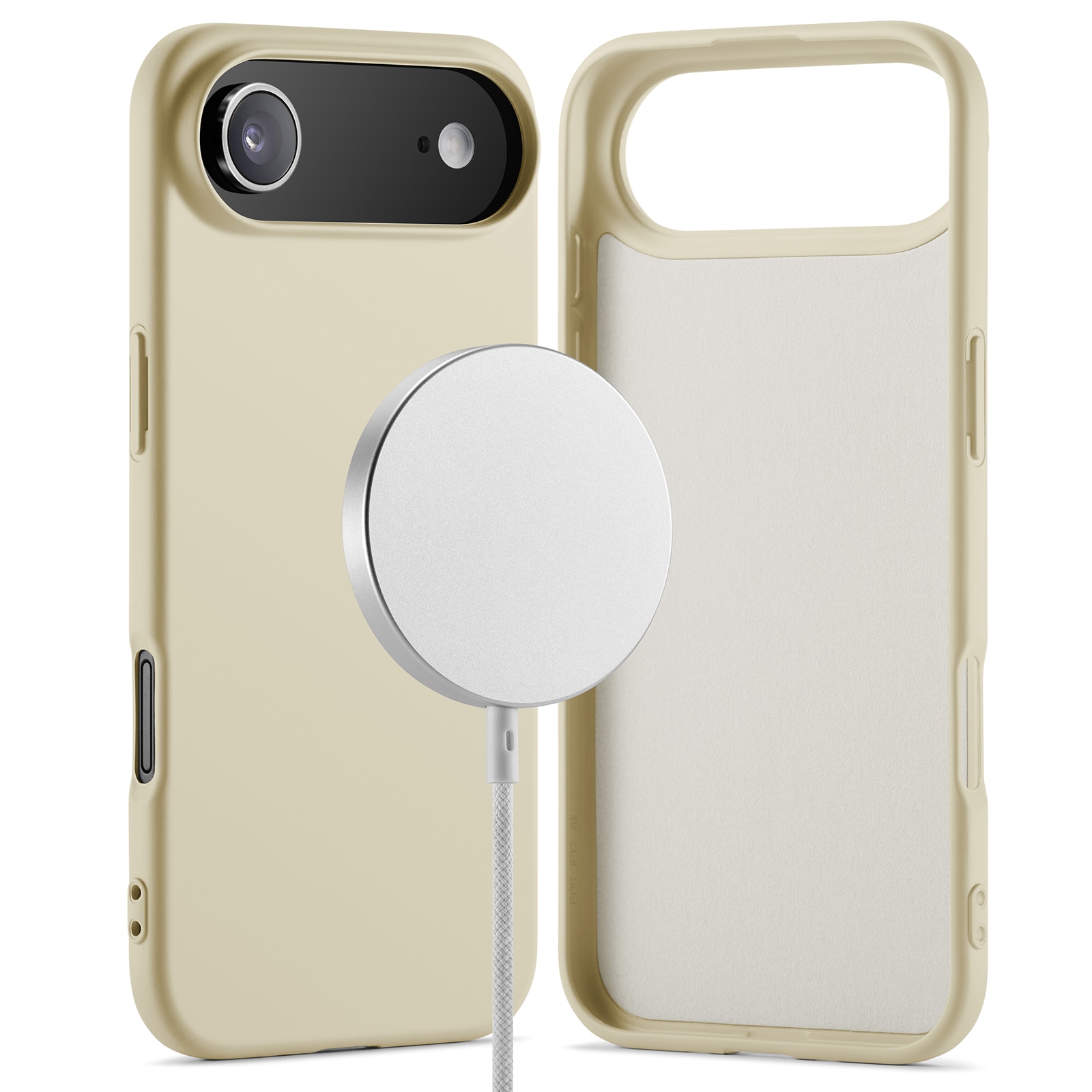 TPU Skal MagSafe iPhone 17 Air Beige
