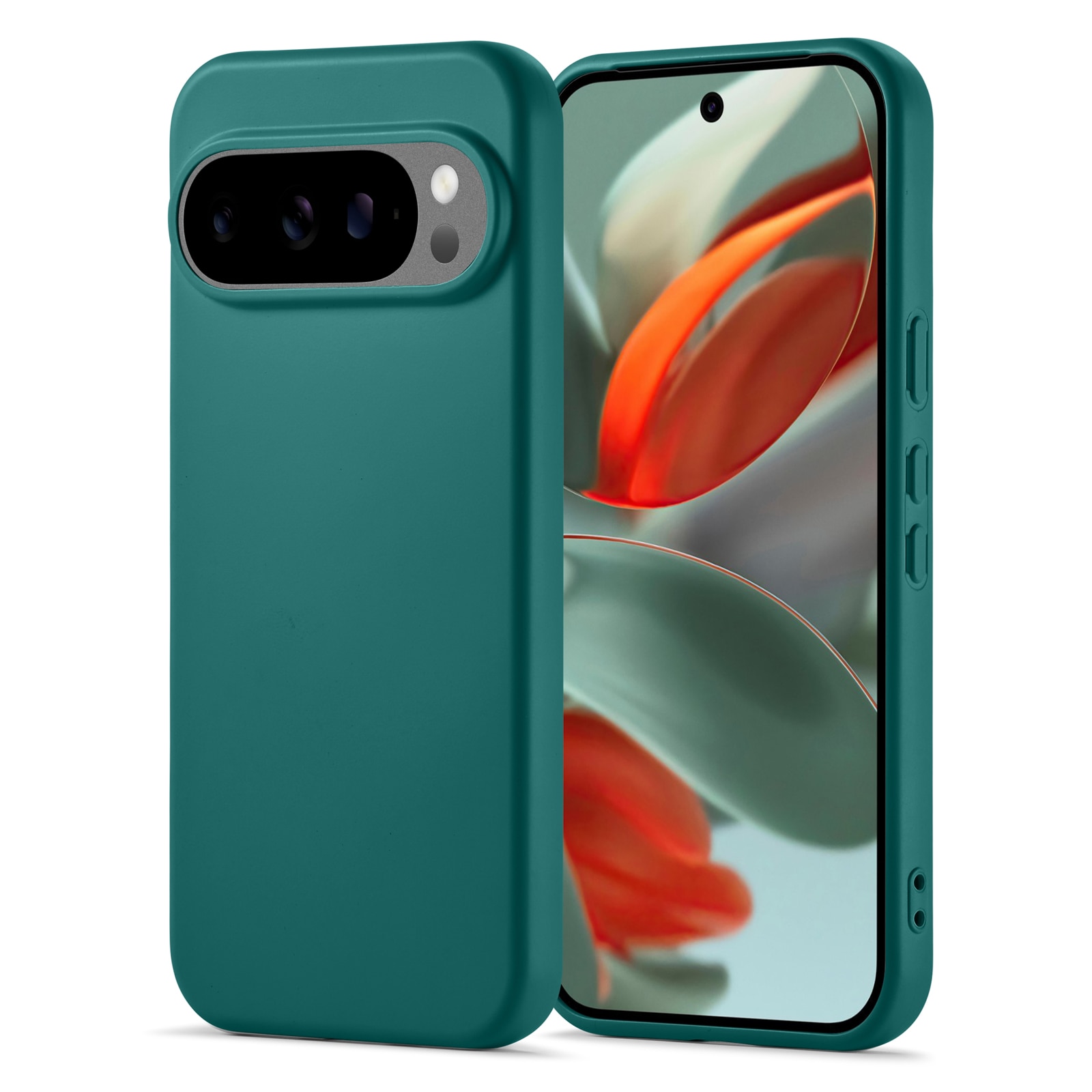 TPU Skal Google Pixel 10 Mörkgrön