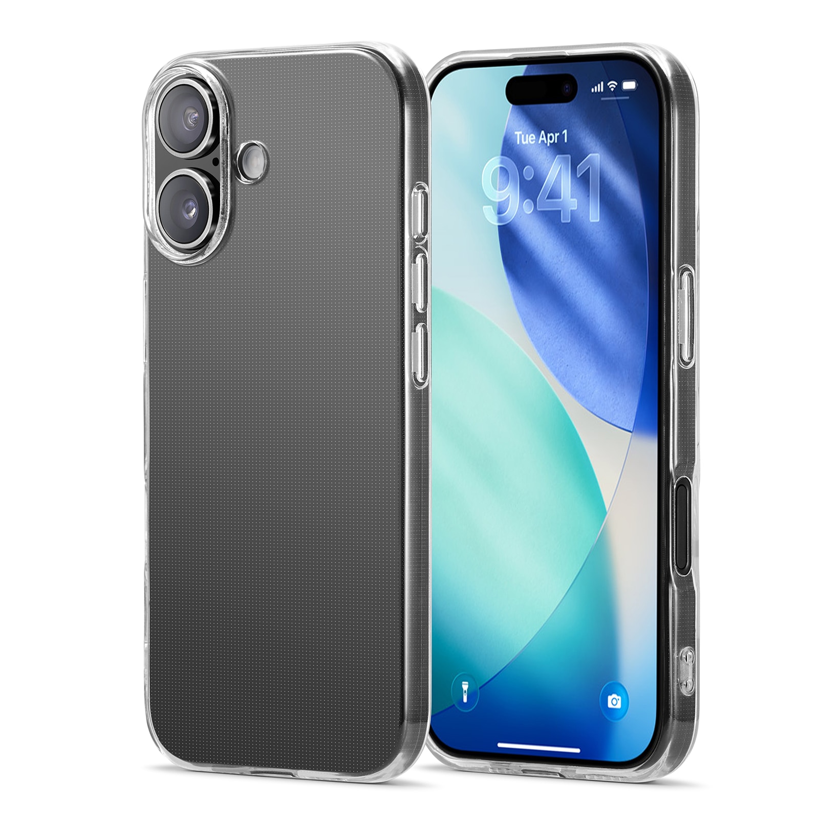 TPU Skal iPhone 17 Genomskinlig