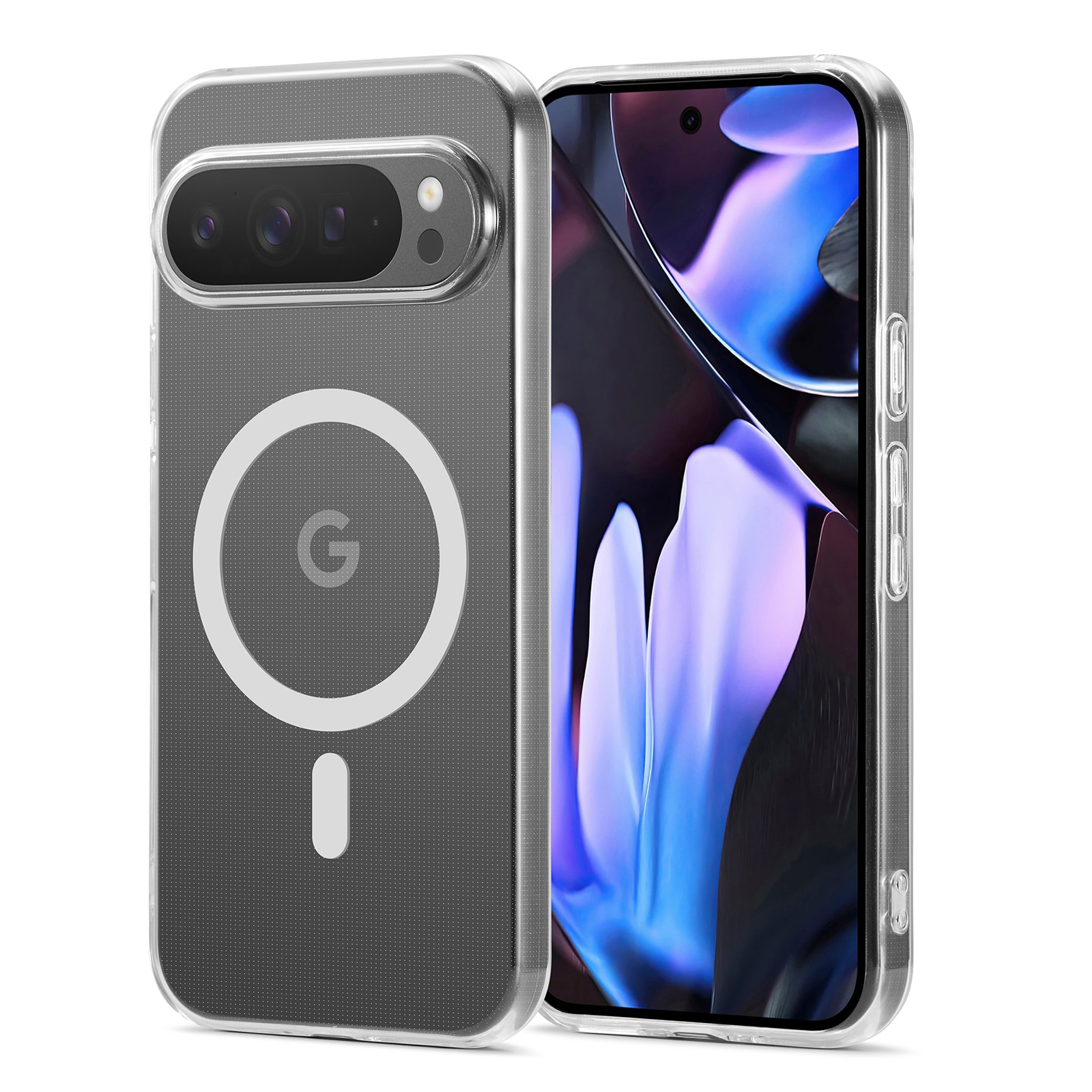 TPU Skal MagSafe Google Pixel 10 Genomskinlig
