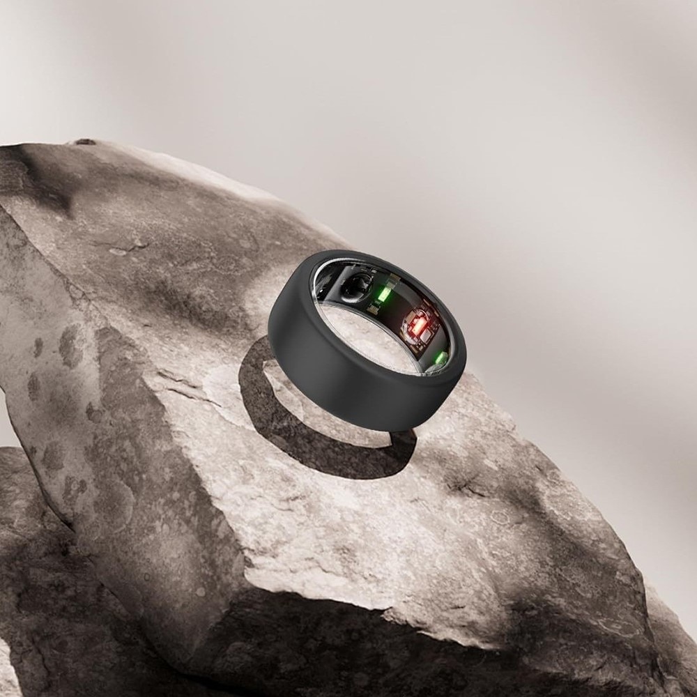Silikonskal Oura Ring Gen 3 storlek 6-10 svart