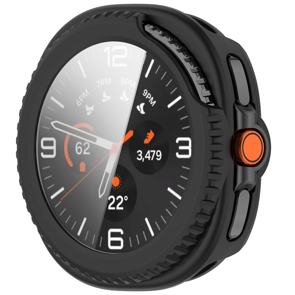 Full Cover Case Samsung Galaxy Watch 8 Classic Svart