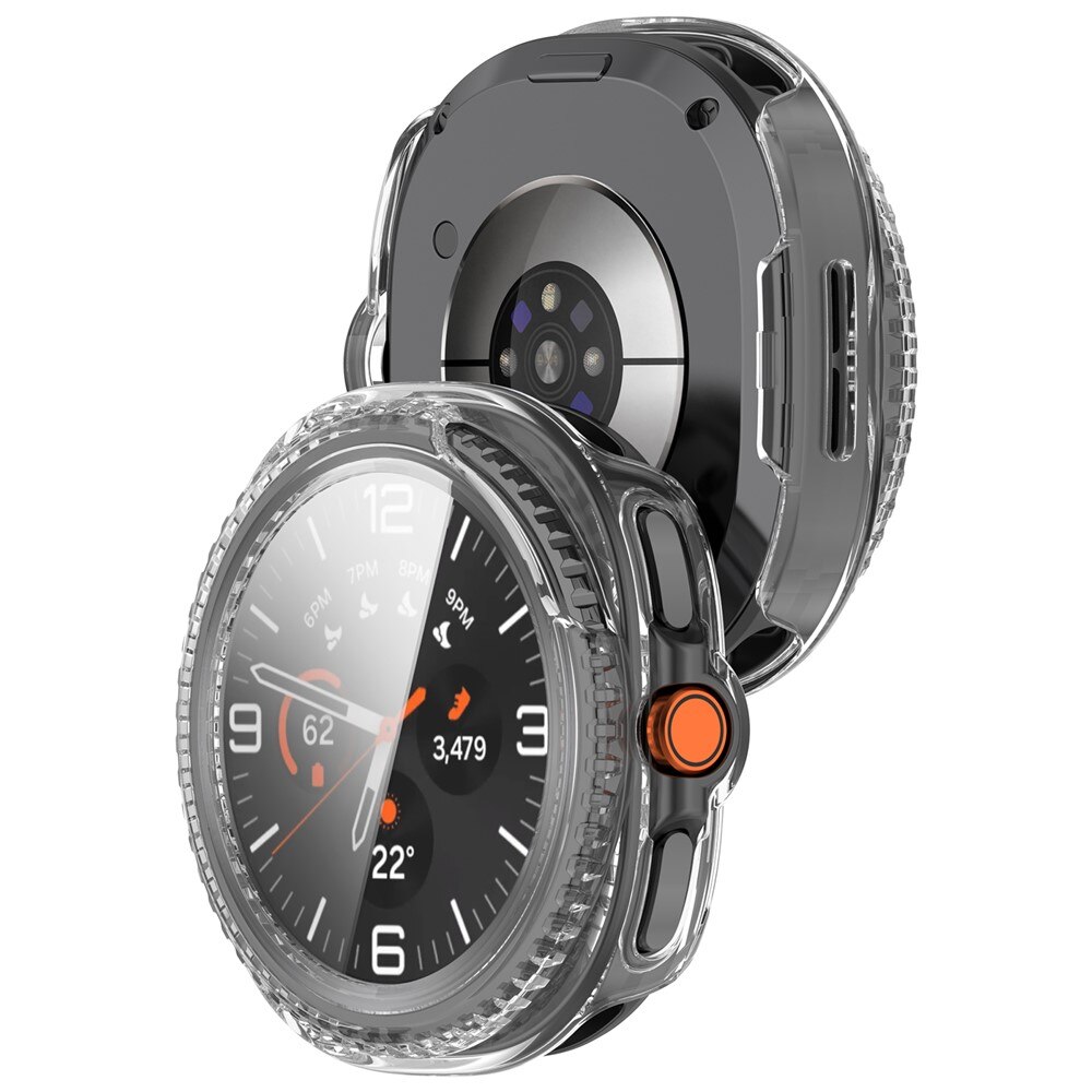 Full Cover Case Samsung Galaxy Watch 8 Classic Genomskinlig