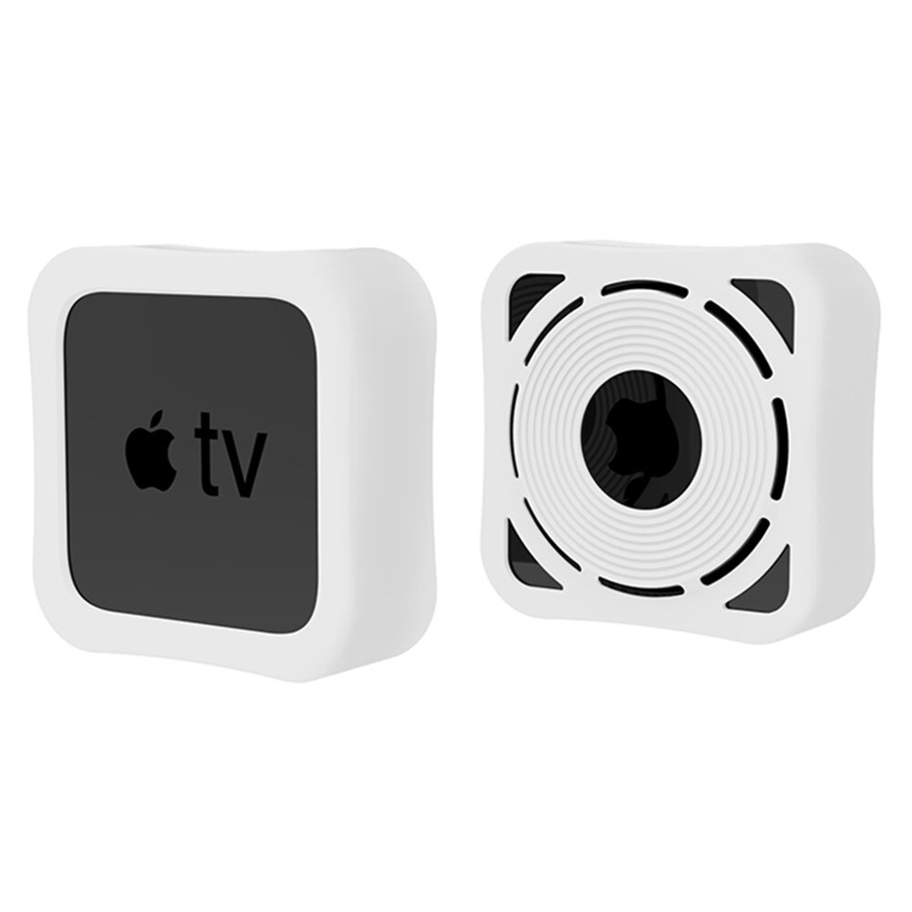 Silikonskal Apple TV 4K 2021 vit