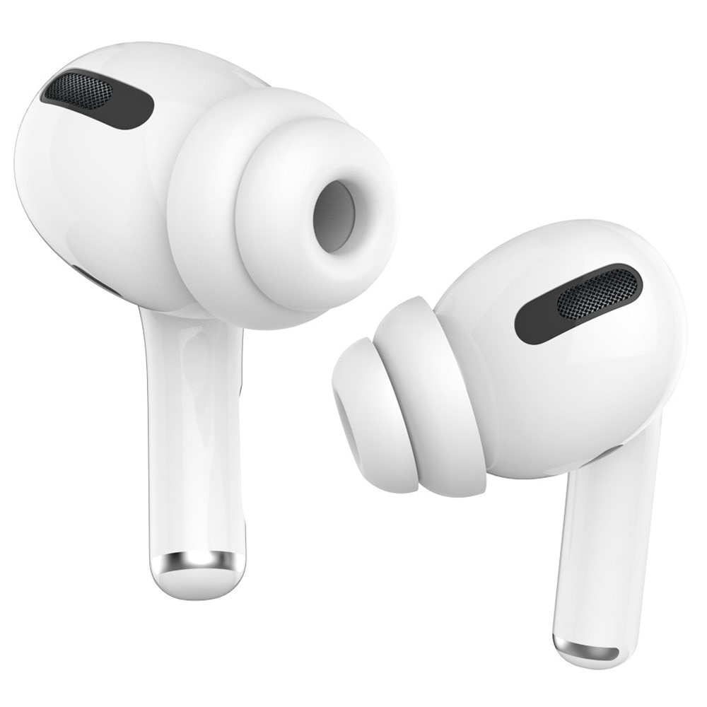 Soft Ear Tips (2-pack) AirPods Pro vit (Large)
