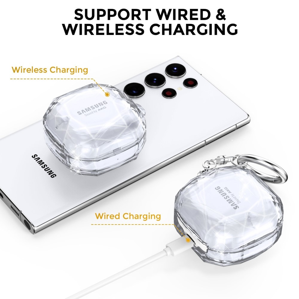 Diamond Case Samsung Galaxy Buds FE Clear