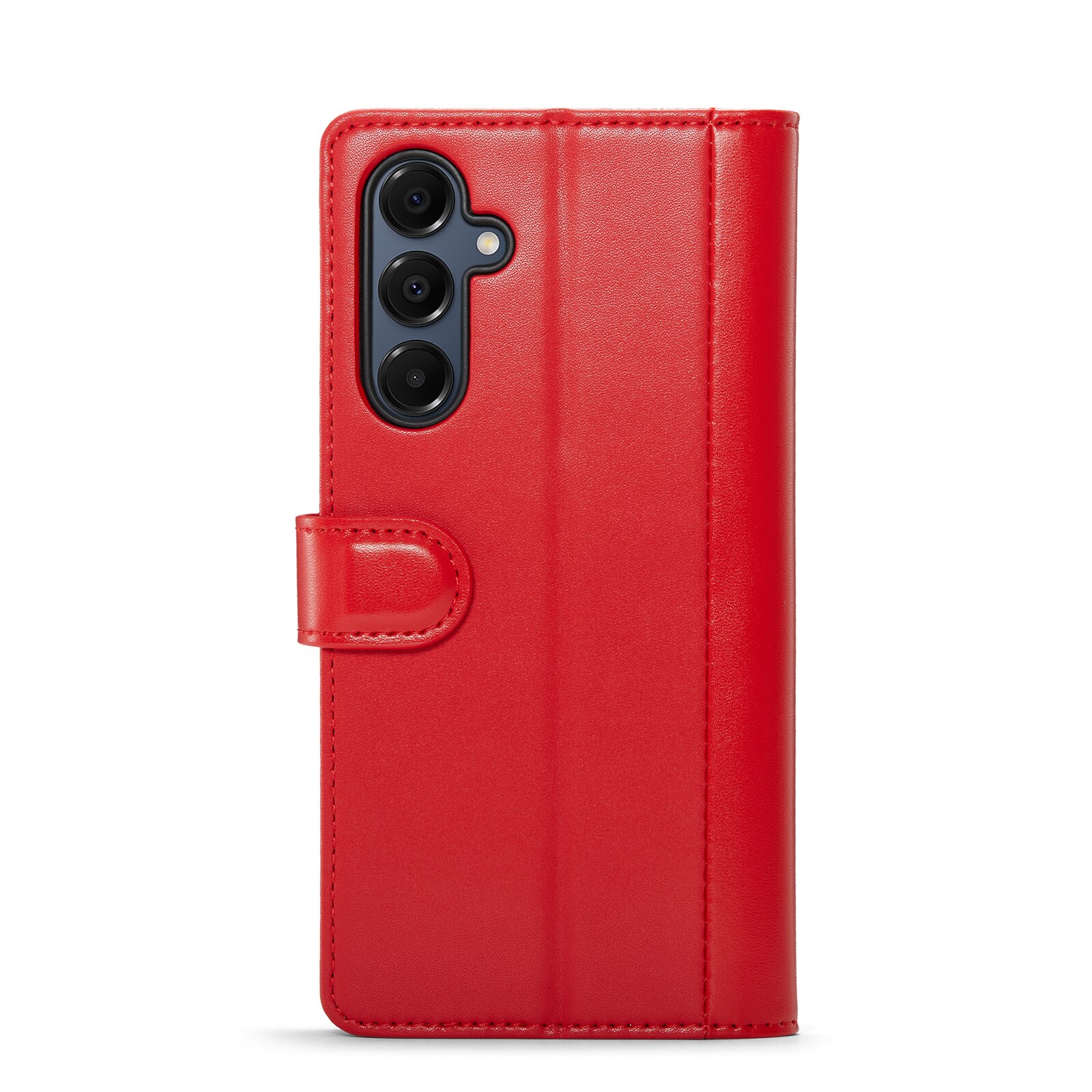 Äkta Läderfodral Samsung Galaxy A16 Röd
