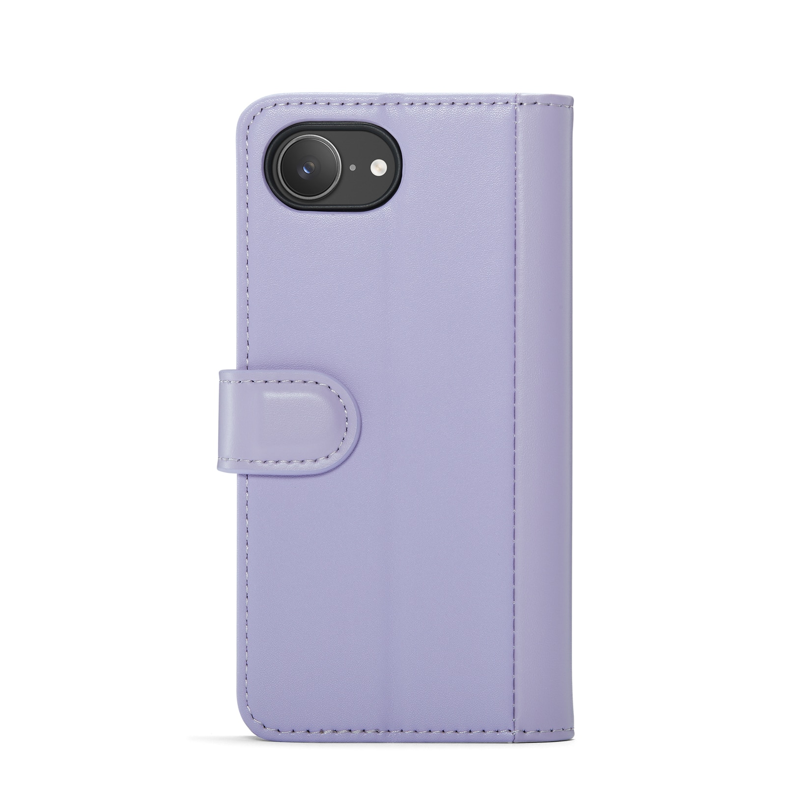 Äkta Läderfodral iPhone 16e Lila