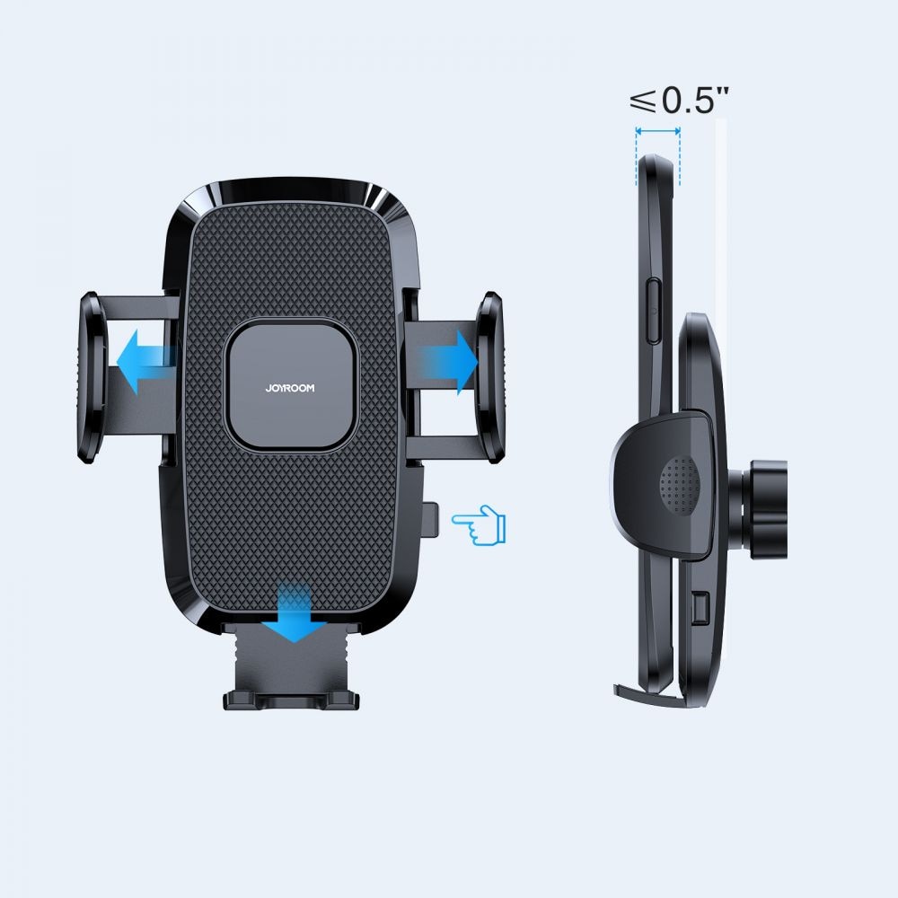 JR-ZS259 Bilhållare med Stabiliseringsarm svart