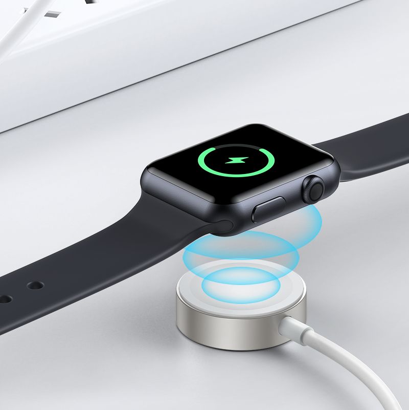 Apple Watch Magnetisk Laddare USB-C Vit (S-IW004)