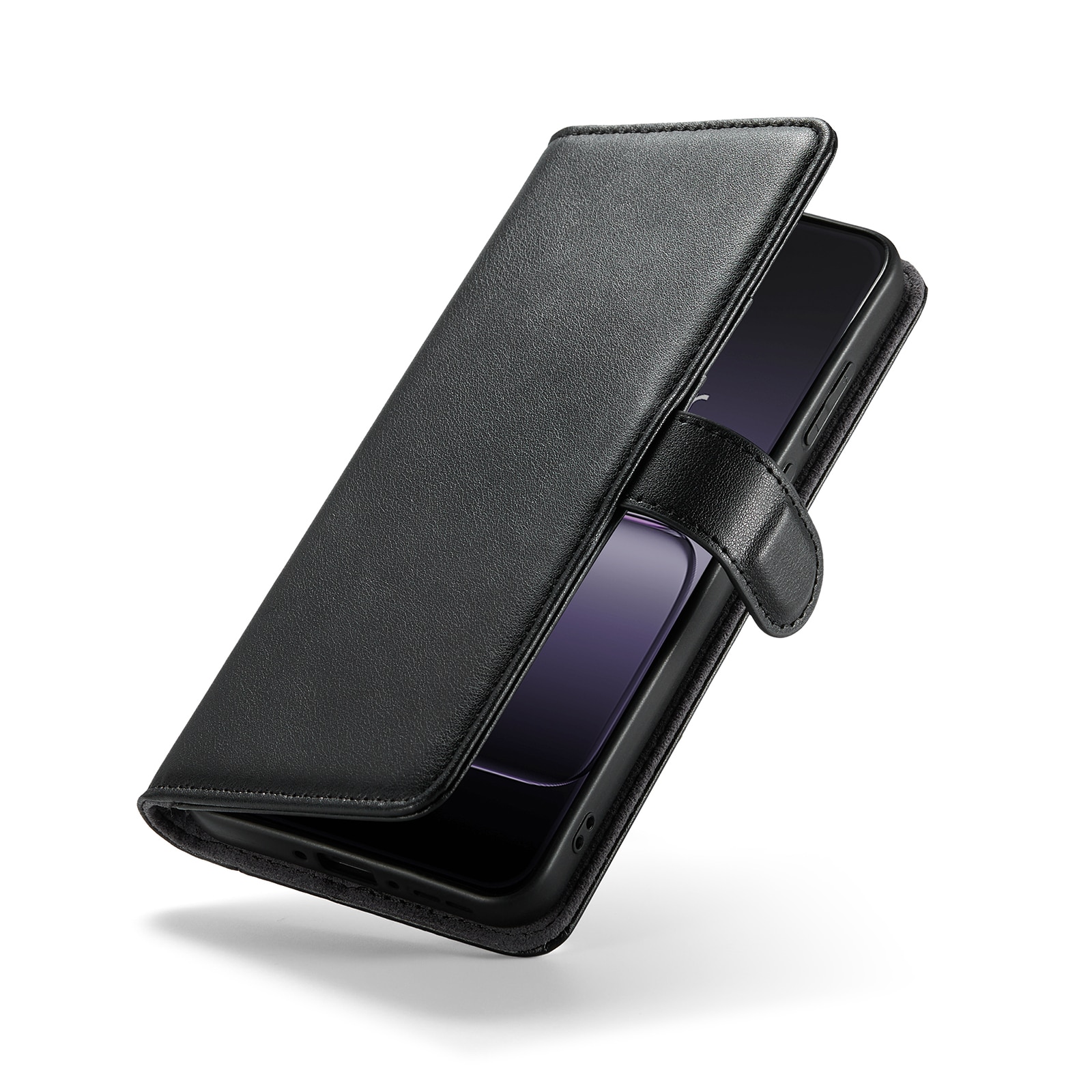 Äkta Läderfodral  OnePlus Nord CE 5G Svart