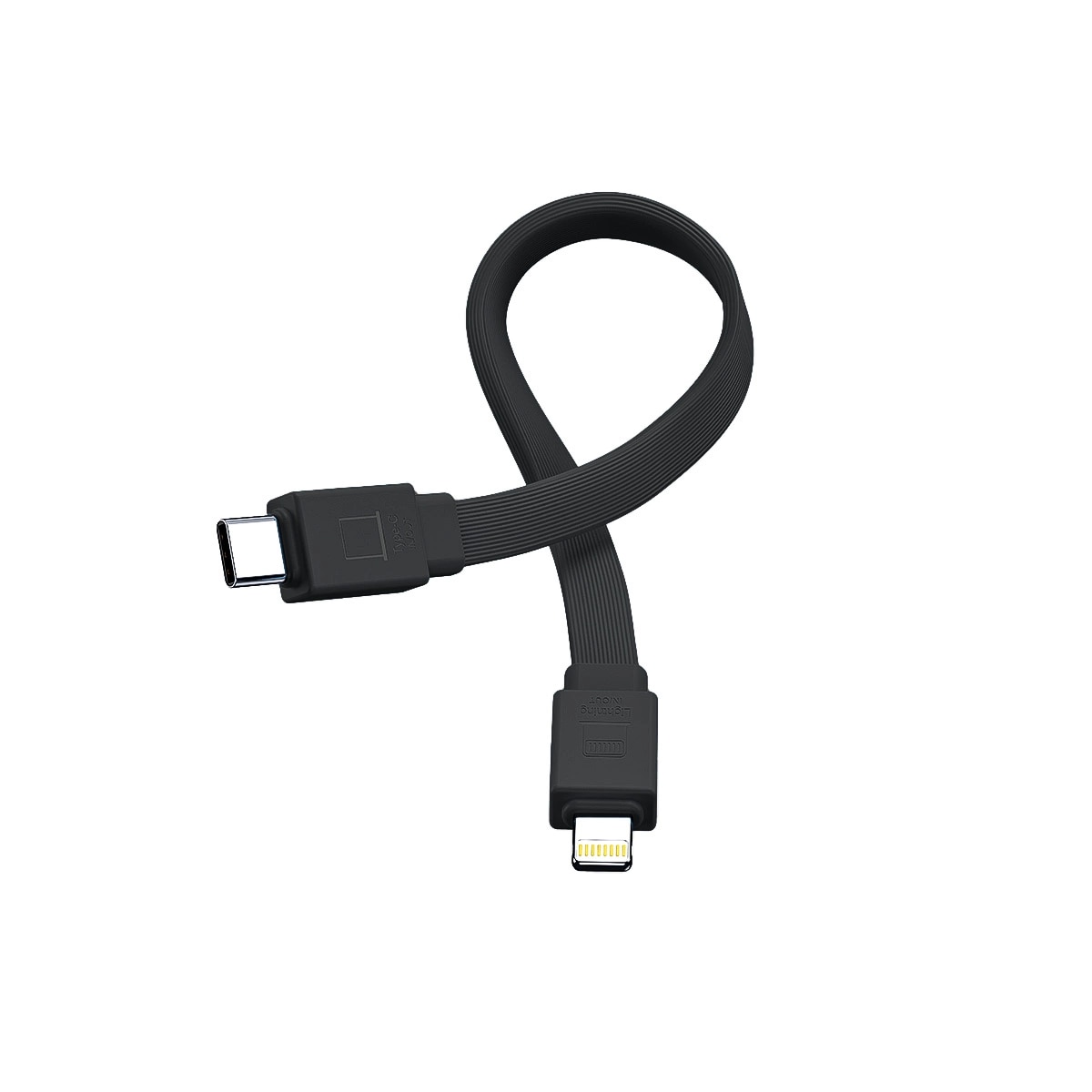 Powerbank MagSafe 10000 mAh USB-C + Lightning svart