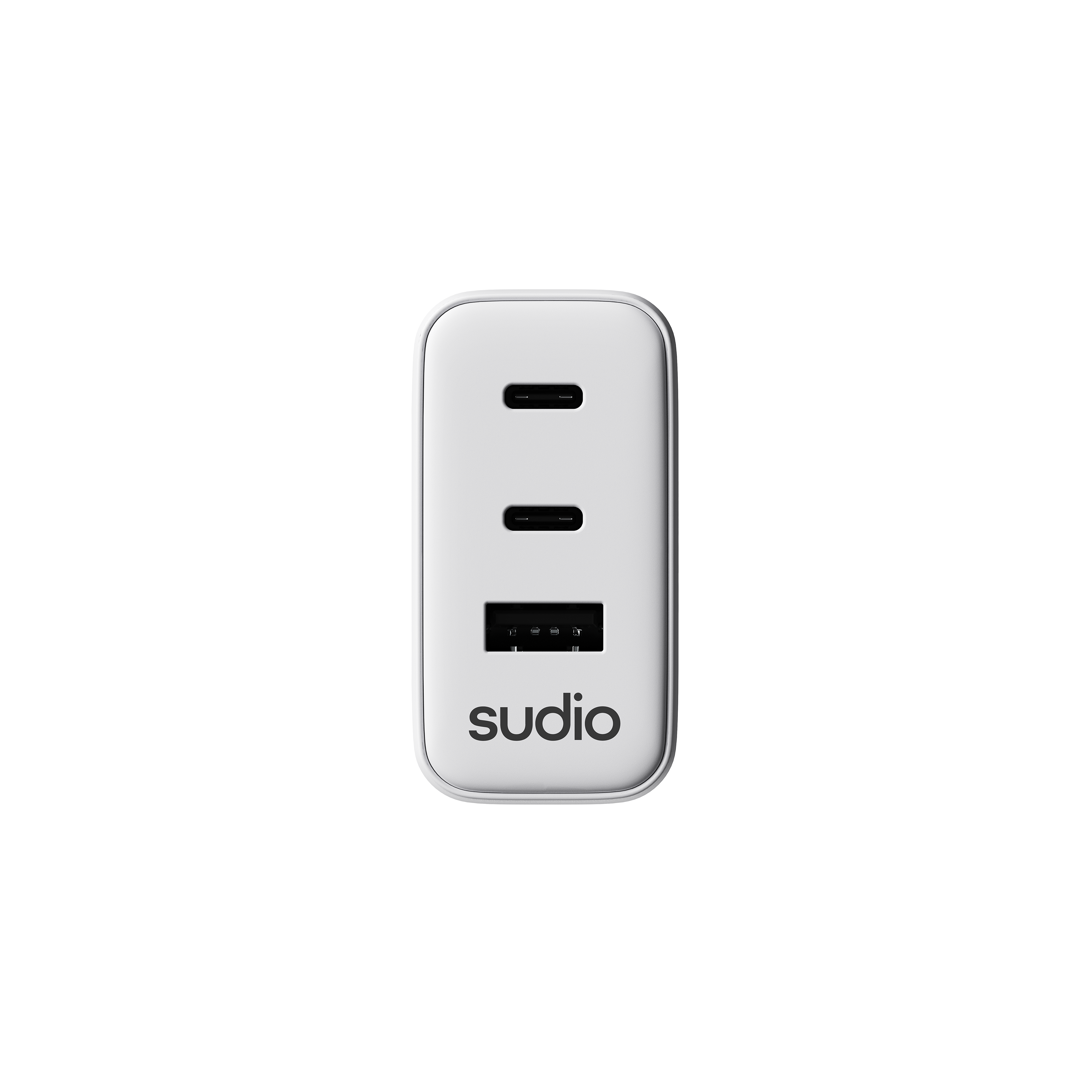 P3 Väggladdare 65W 2 x USB-C + USB-A Vit
