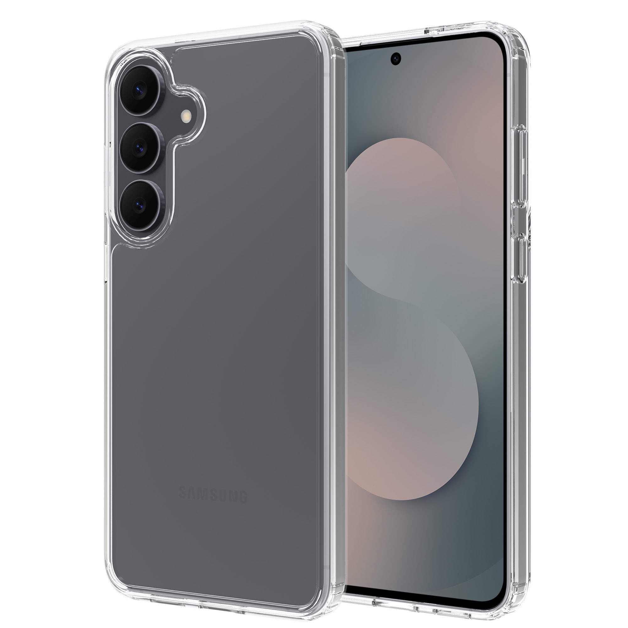 Hybridskal Samsung Galaxy S25 FE Genomskinlig