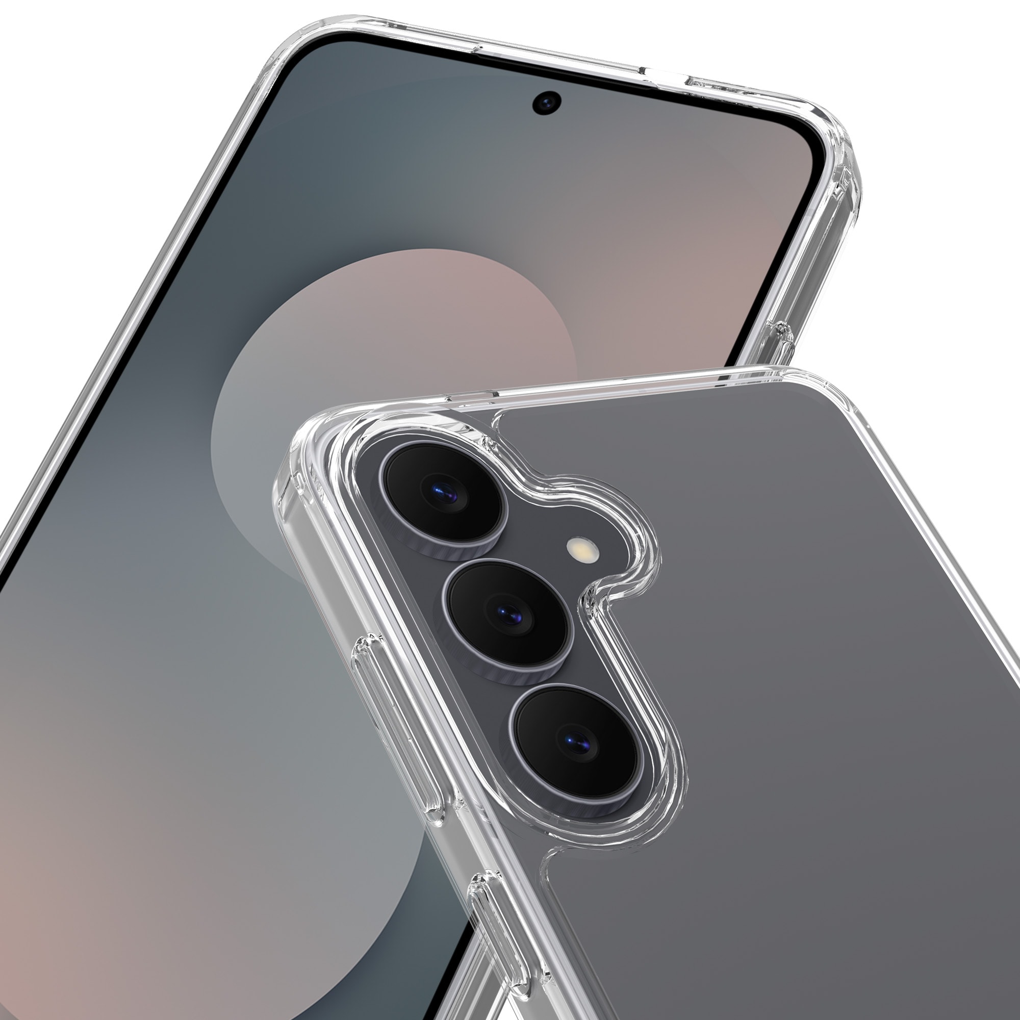 Hybridskal Samsung Galaxy S25 FE Genomskinlig